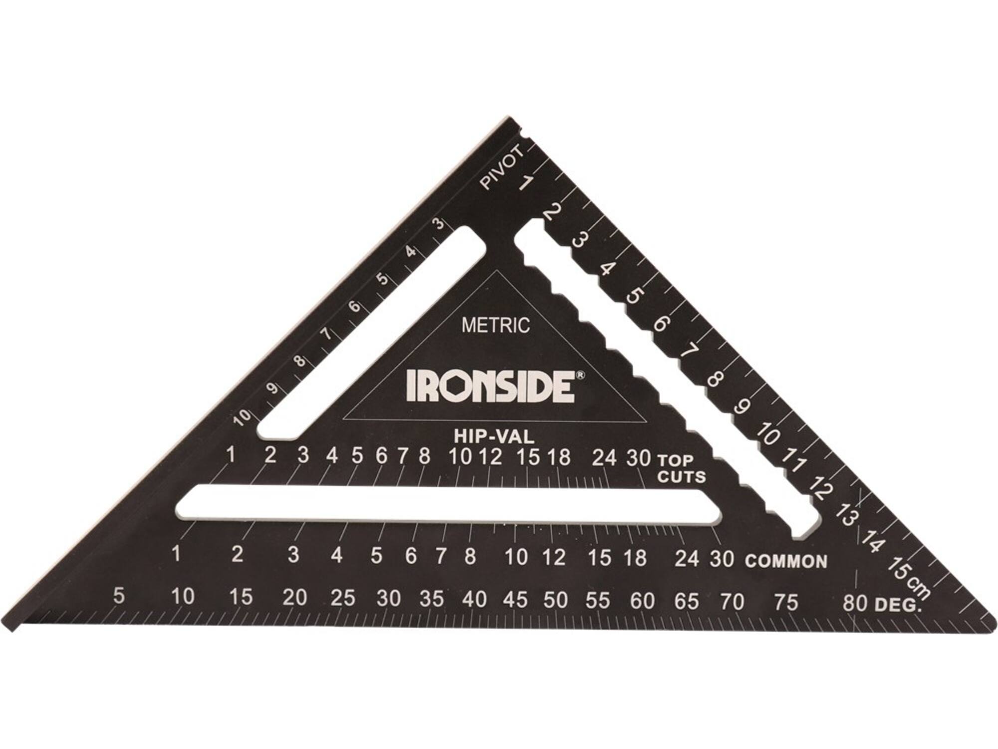 IRONSIDE Metrische winkelhaak 18CM