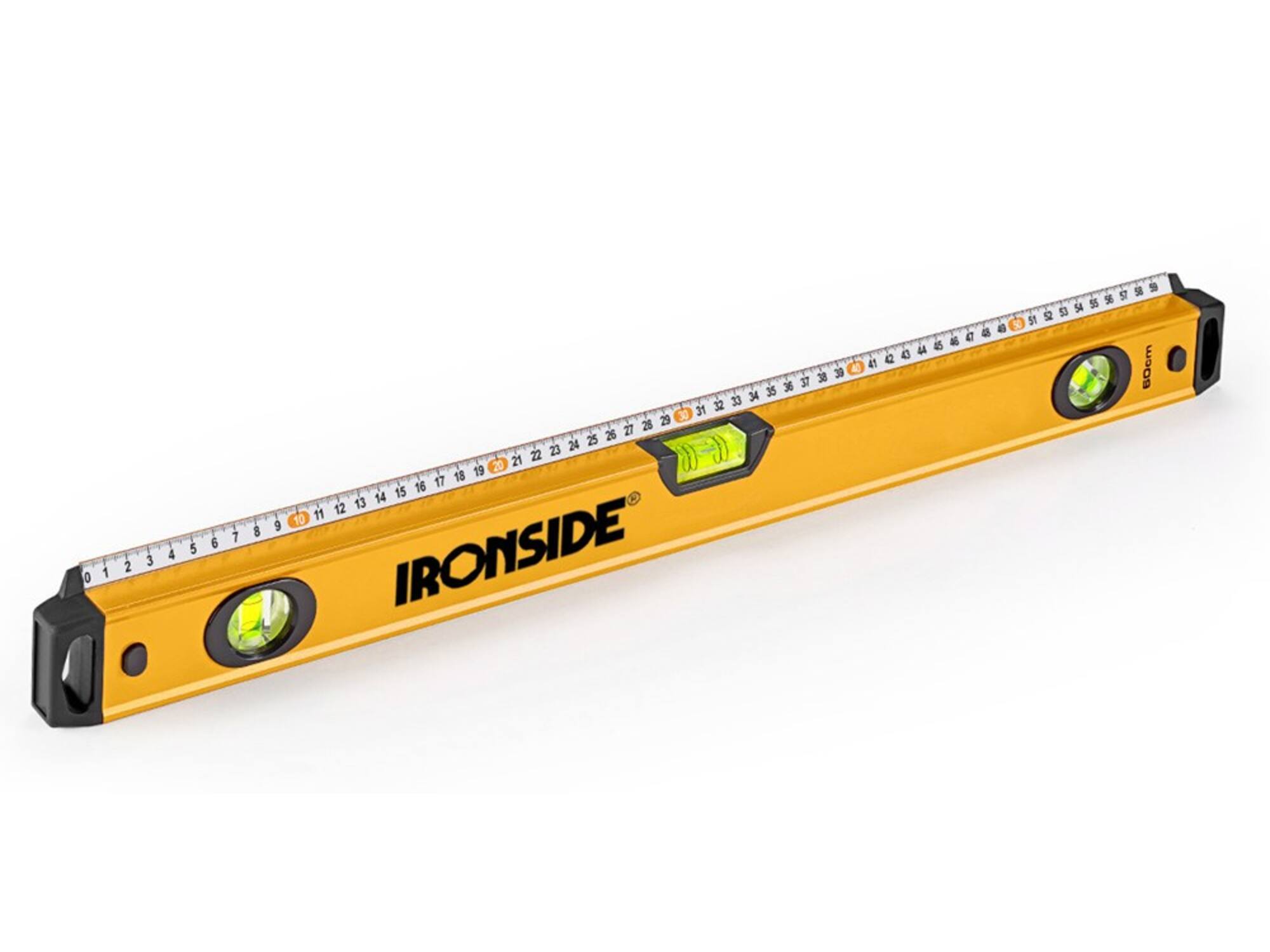 Ironside Waterpas aluminium met lineaal 120cm