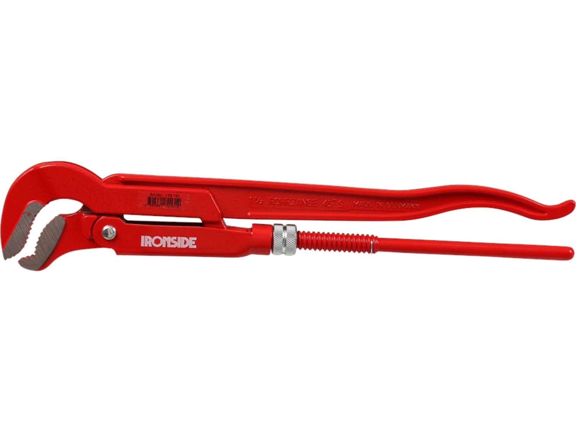 Ironside Pijptang 45 graden 420 mm