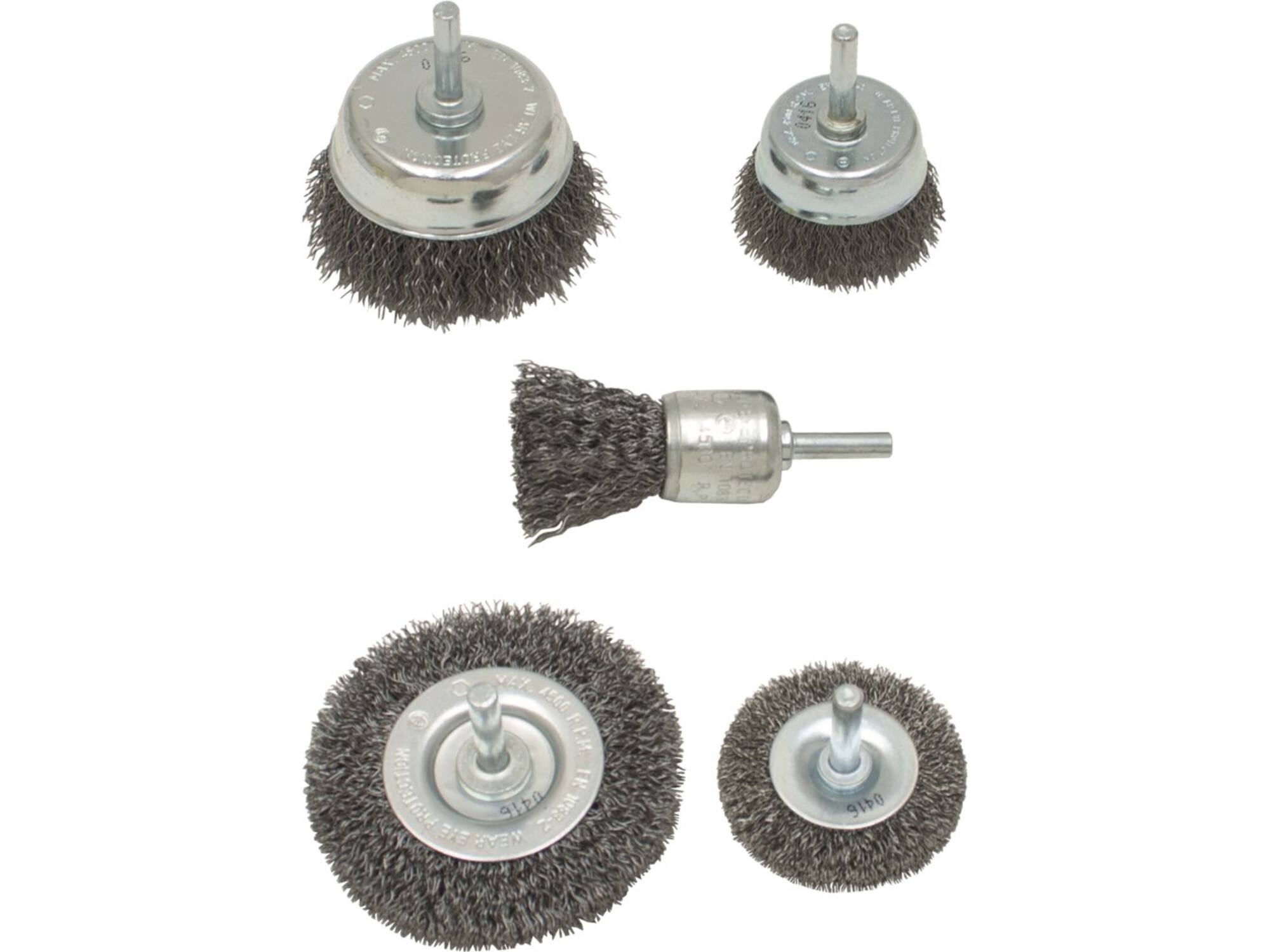 Ironside Staaldraadborstelset 6mm as stift 6 mm