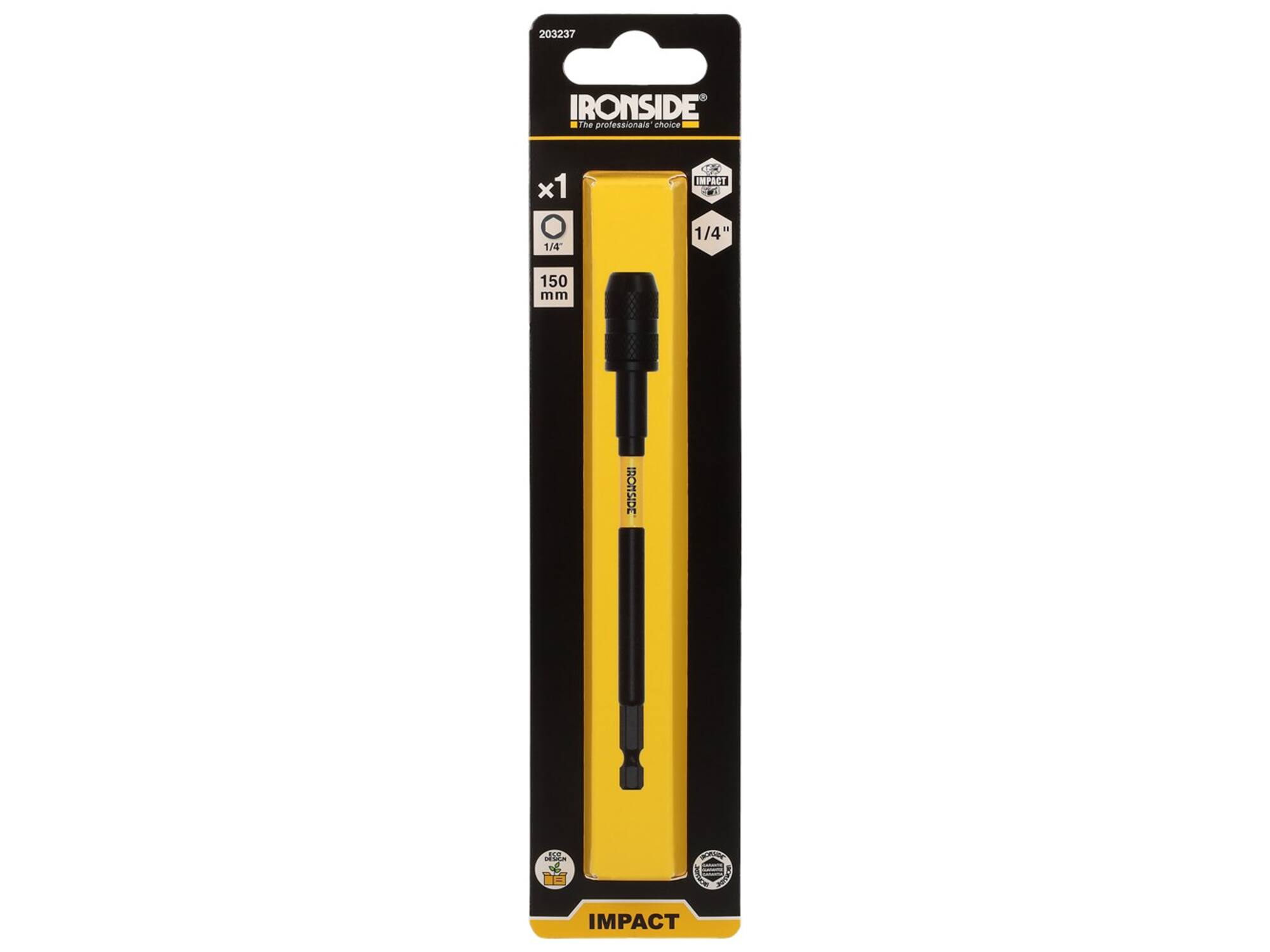 Ironside bithouder impact quck release 150 mm