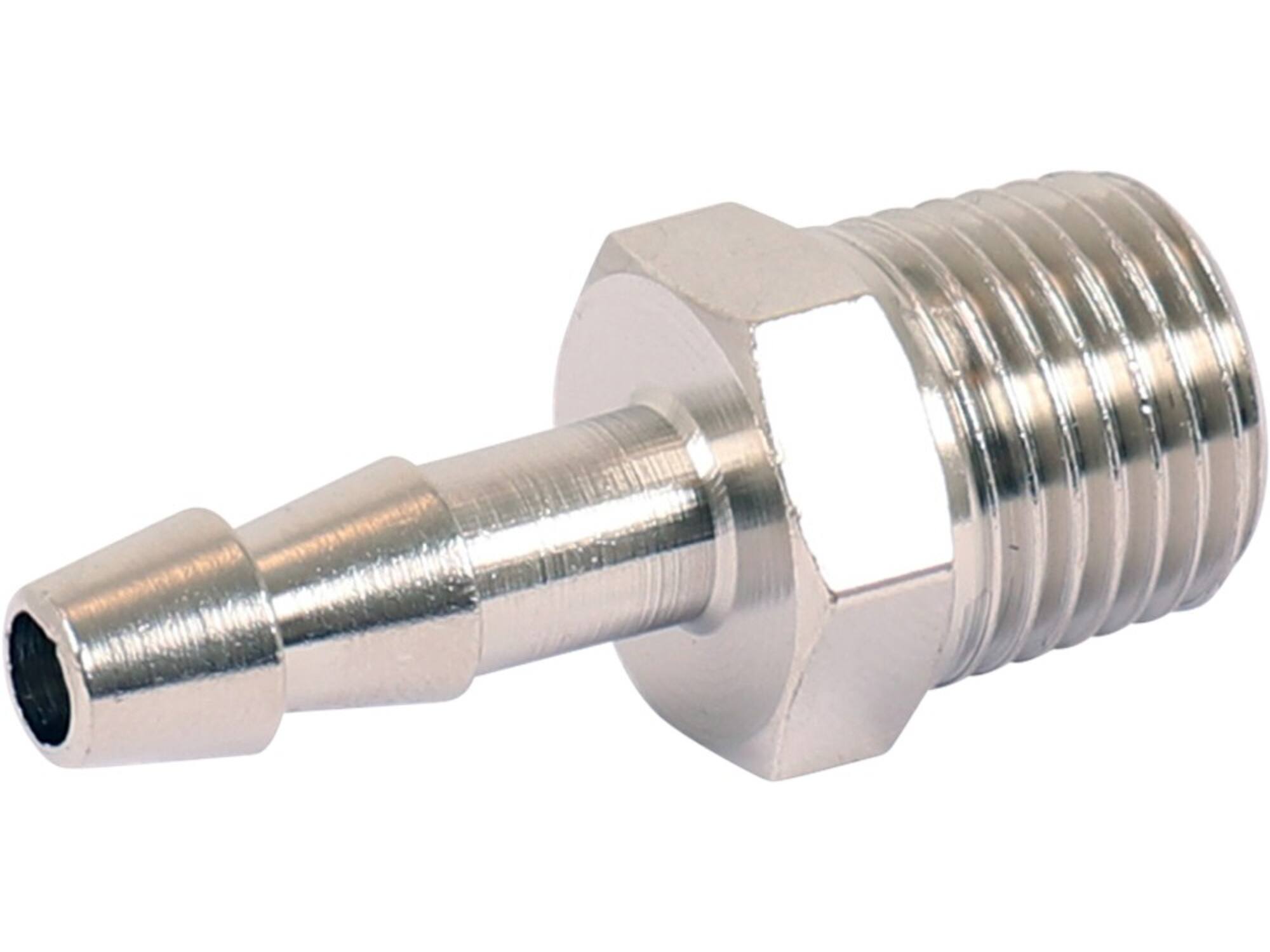 IRONSIDE Insteeknippel met slangpilaar 6MM 1/4