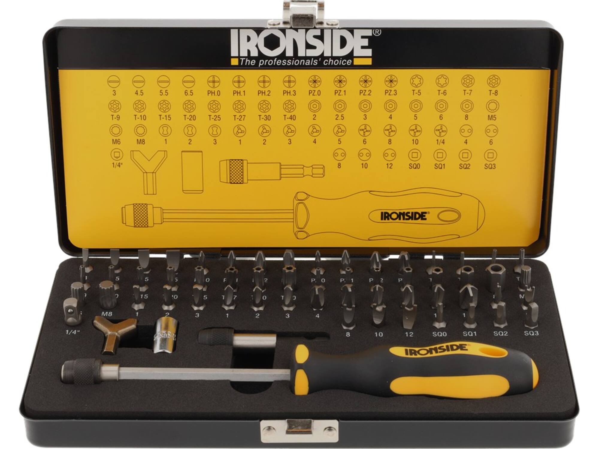 Ironside Bitset speciaal in metalen kist