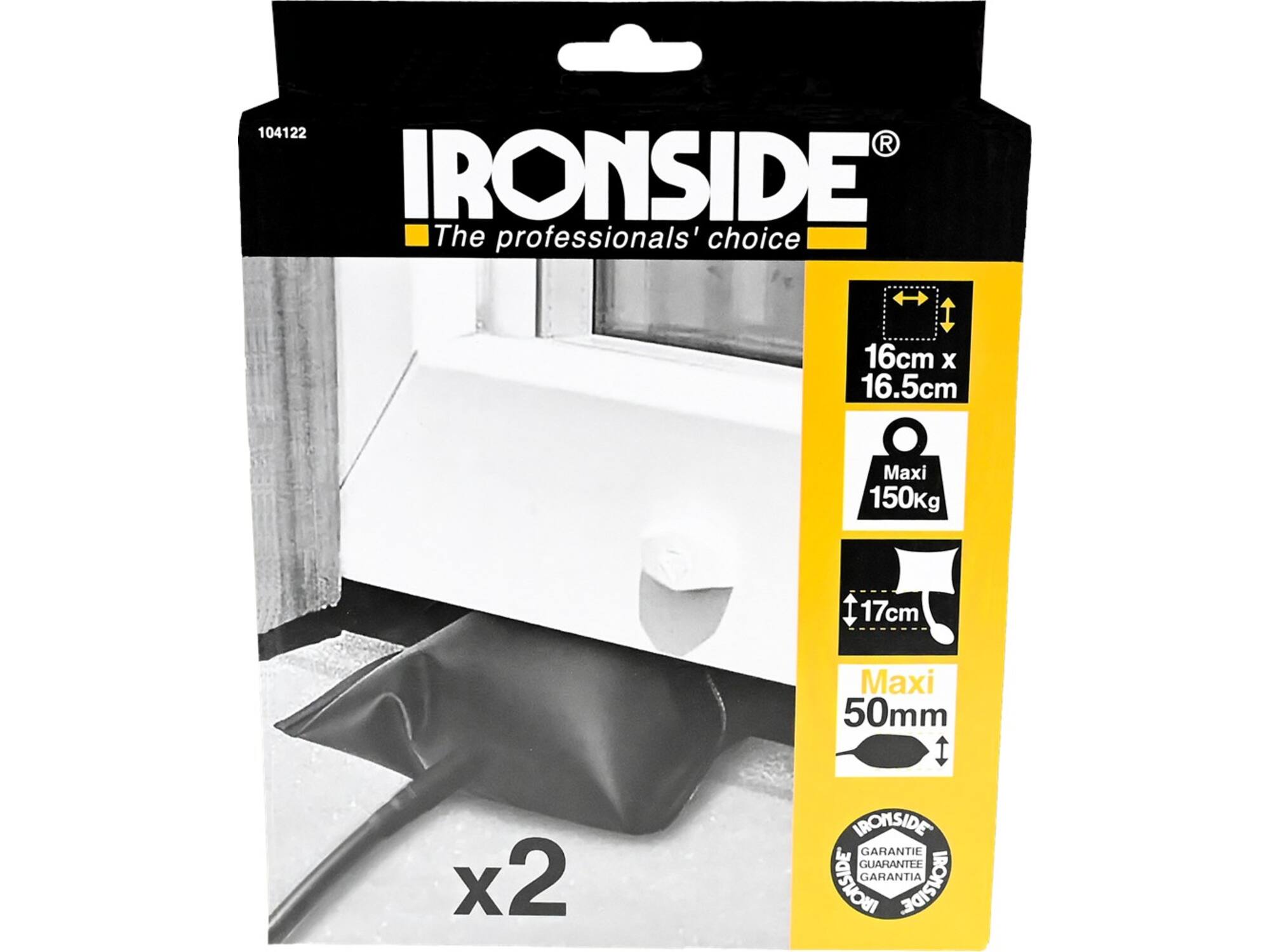 Ironside montagekussen 150 kg 2 stuks