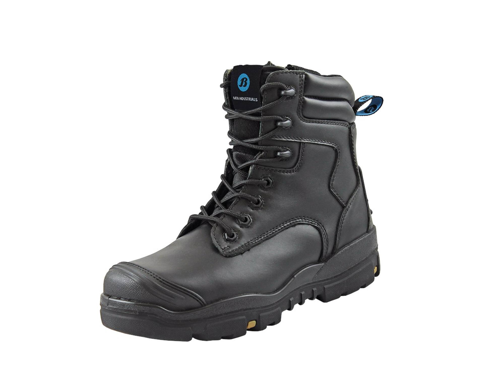 BATA Veiligheidsschoen hoog S3 HELIX LONGREACH BLACK ZIP 46/11