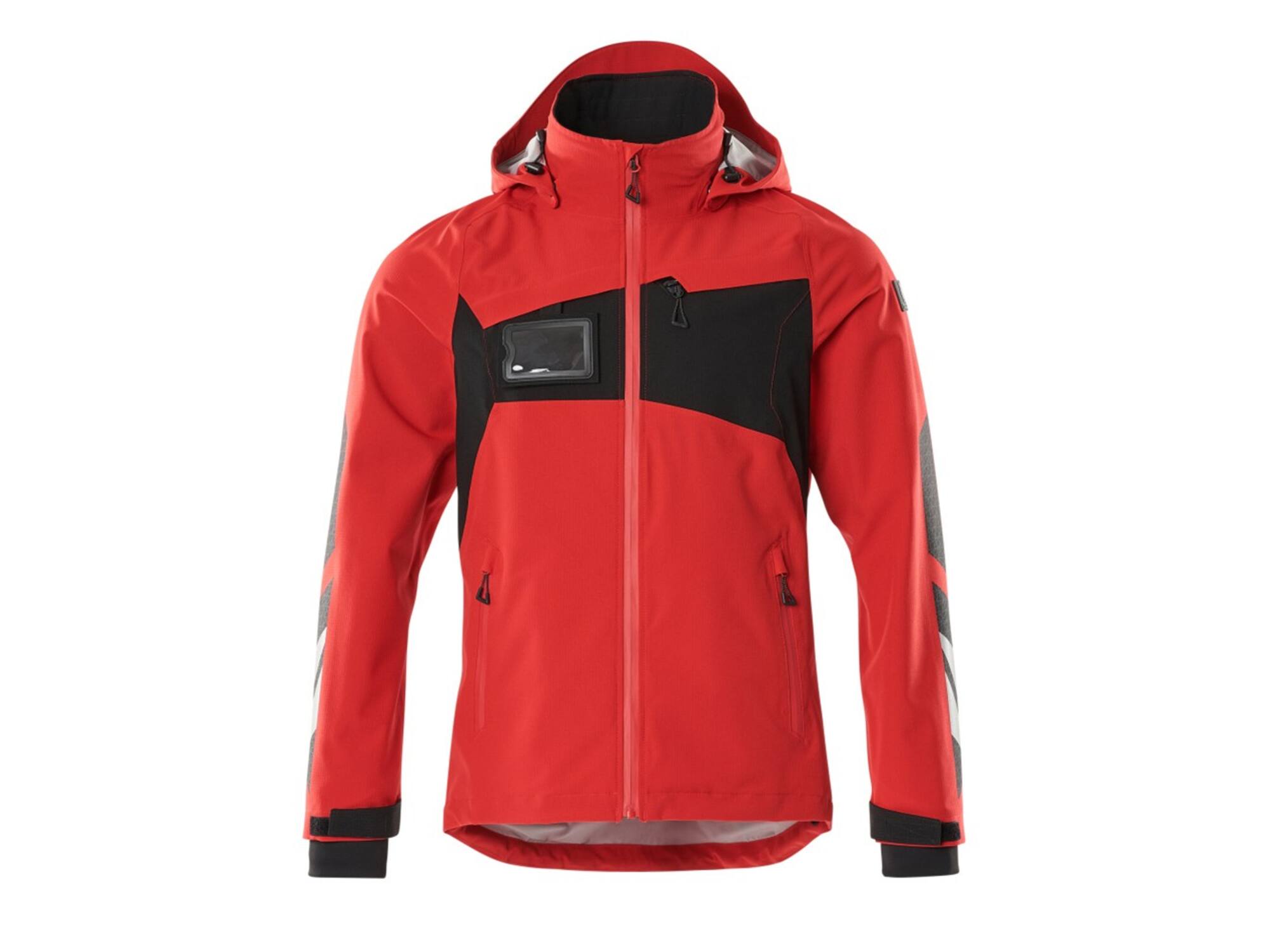 Mascot Shelljack signaalrood/zwart XL