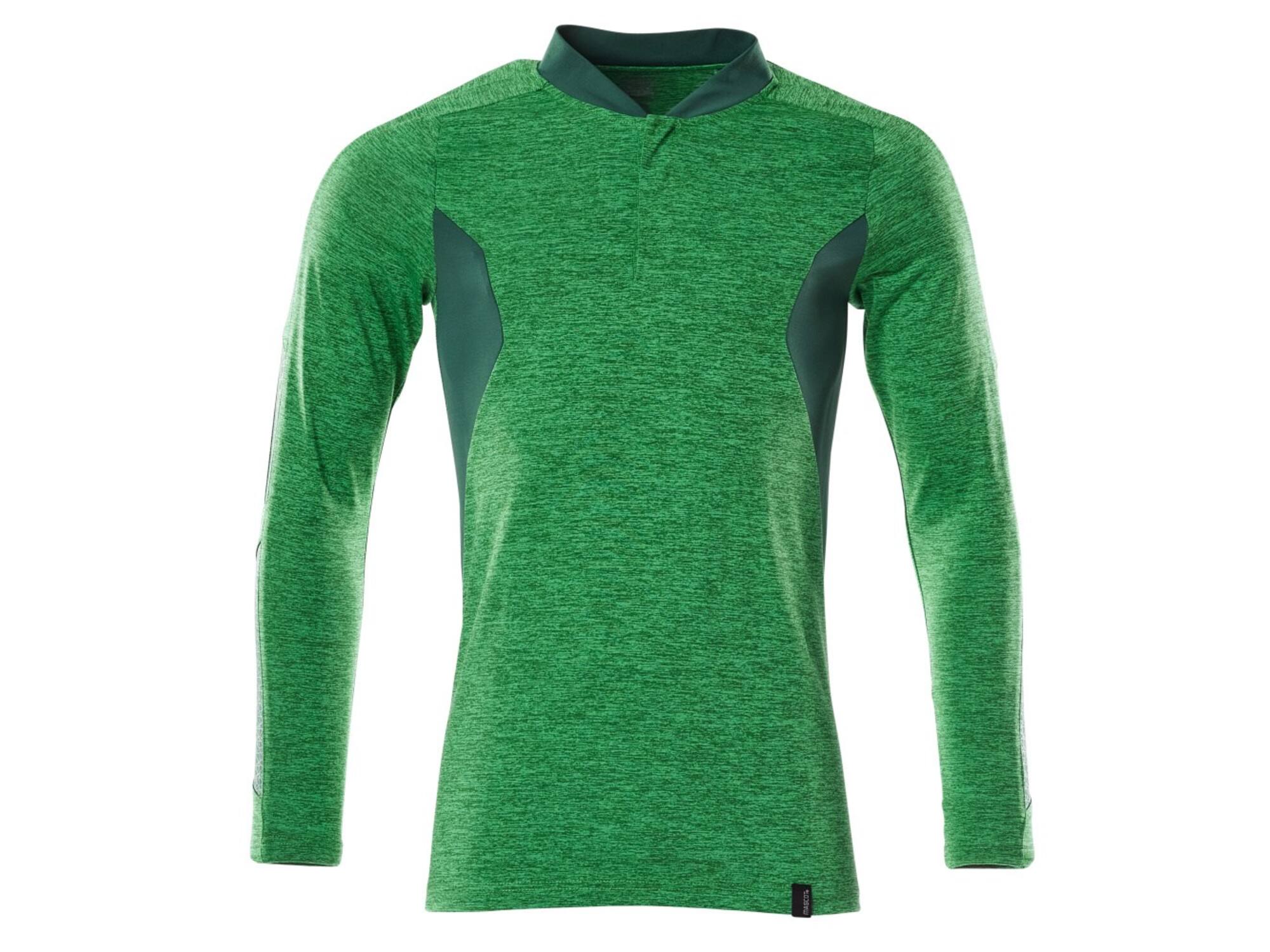 Mascot Poloshirt met lange mouwen helder groen/groen XL ONE