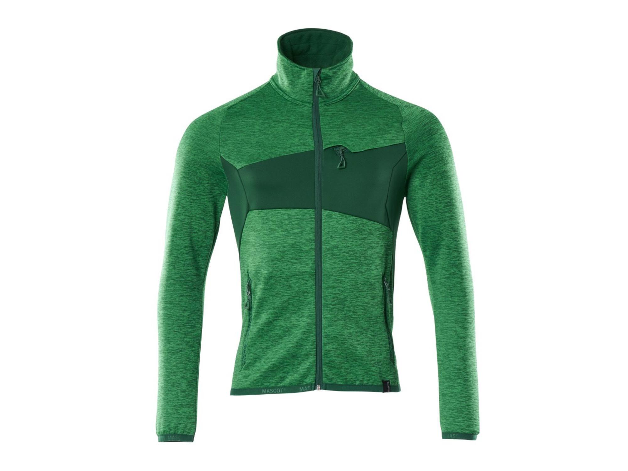Mascot Fleecetrui met rits helder groen/groen S