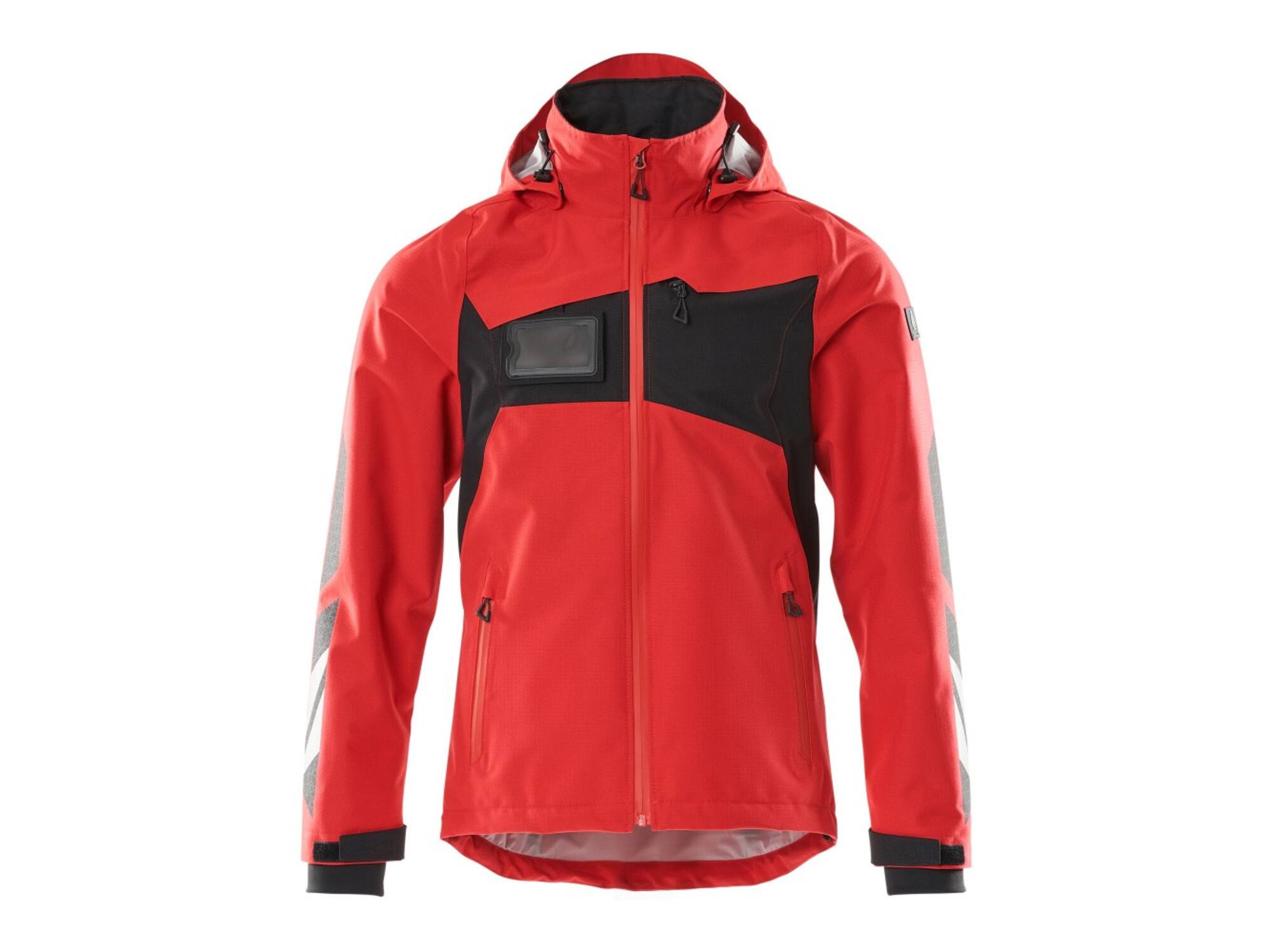 Mascot Shelljack, waterdicht signaalrood/zwart S