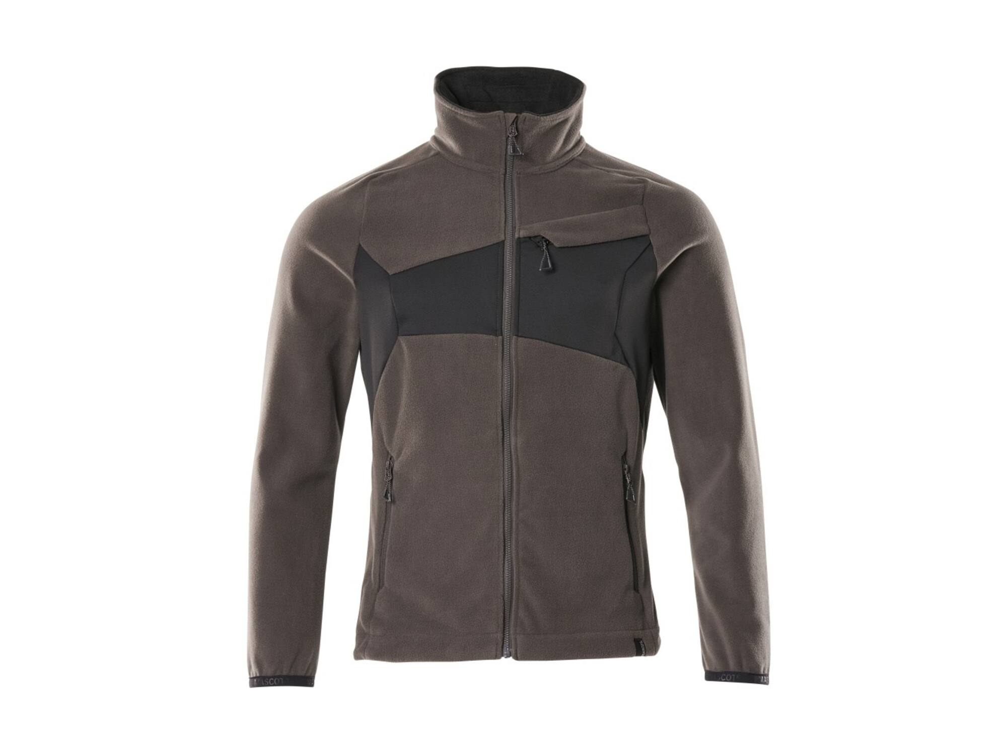 Mascot Fleecetrui met rits donkerantraciet/zwart 3XL