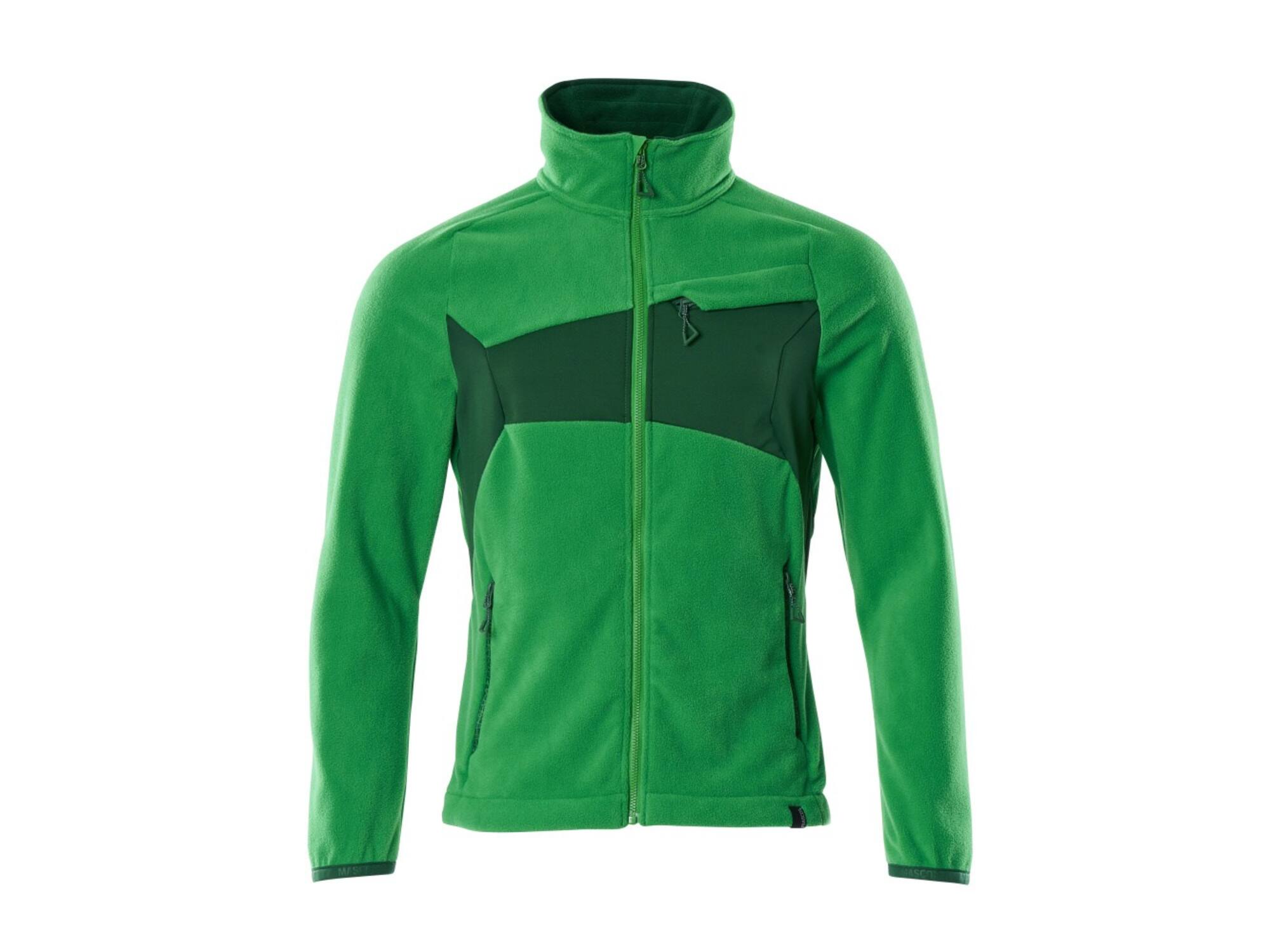 Mascot Fleecetrui met rits helder groen/groen XS