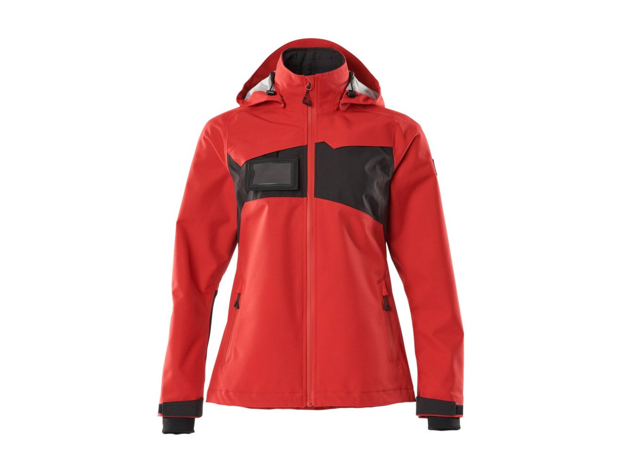 Mascot Shelljack waterdicht dames signaalrood/zwart M