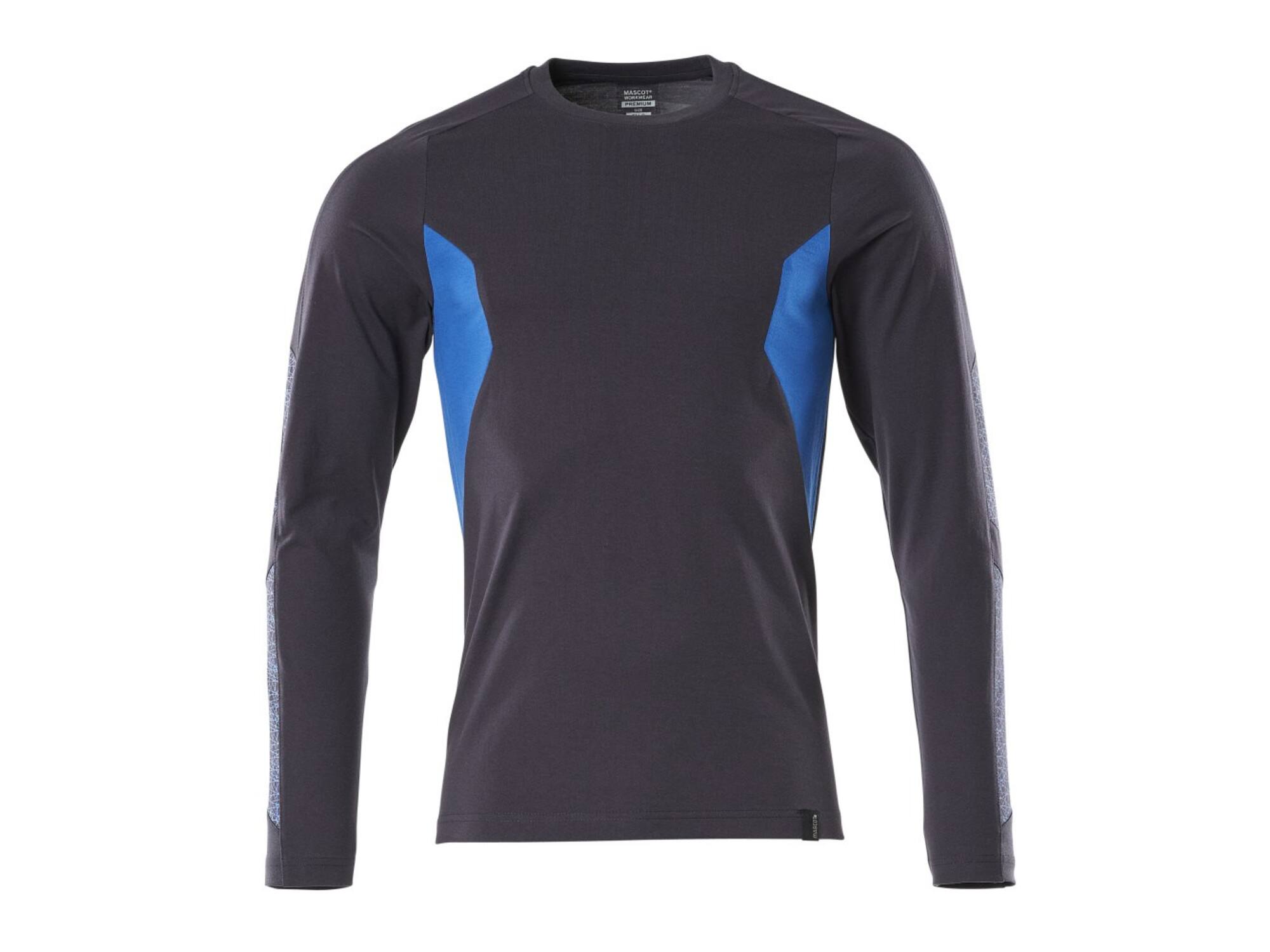 Mascot T-shirt met lange mouwen DONKERMARINE/HELDER BLAUW XL ONE