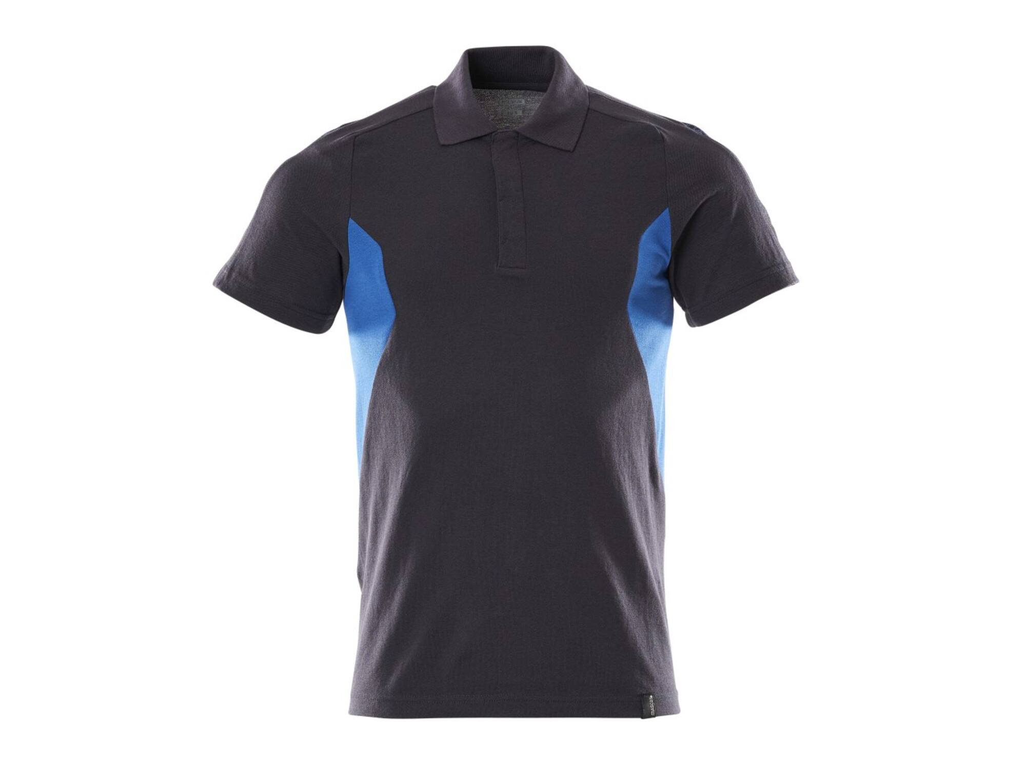 MASCOT Poloshirt DONKERMARINE/HELDER BLAUW M ONE