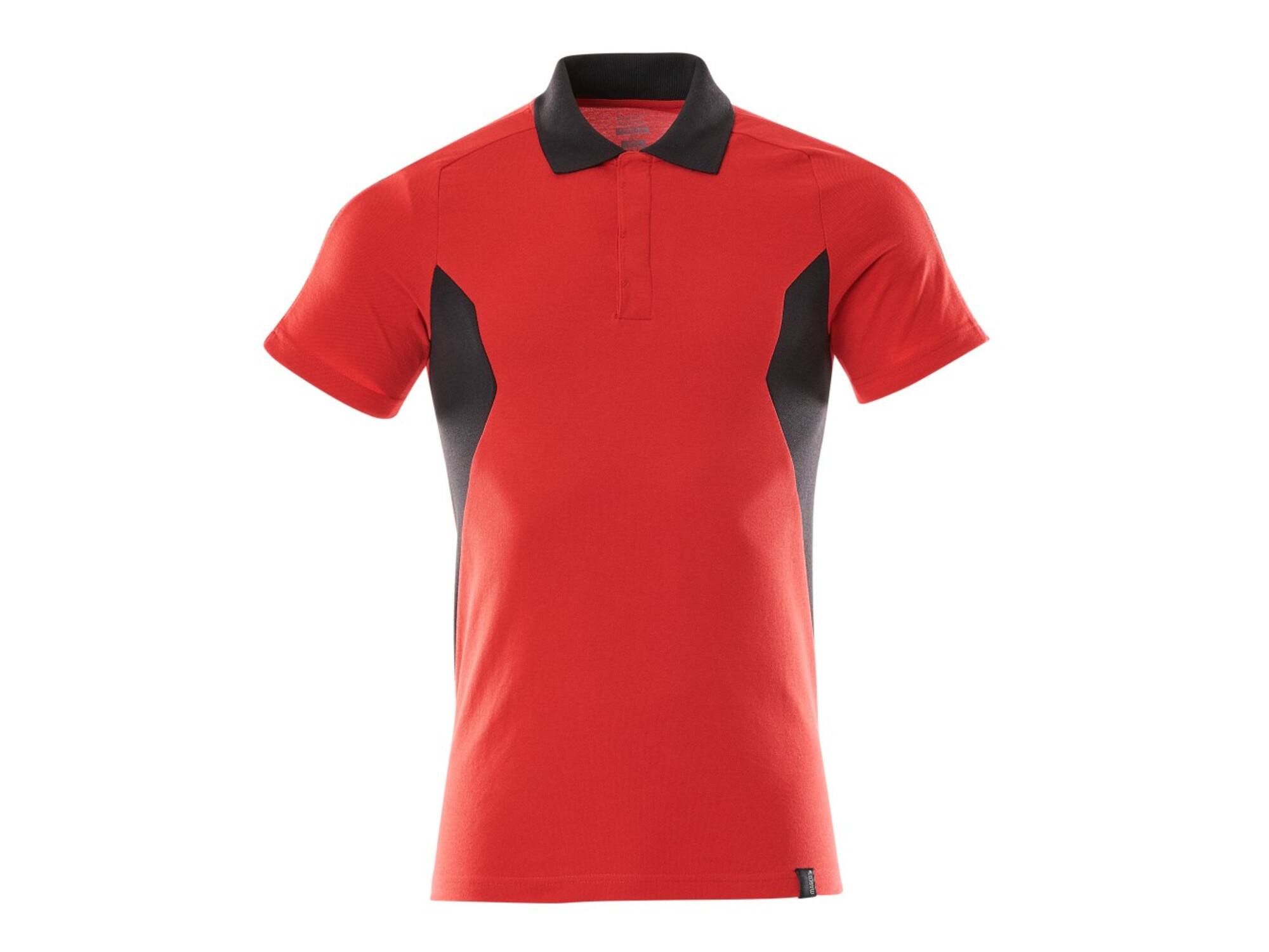 Mascot Poloshirt signaalrood/zwart 2XLONE