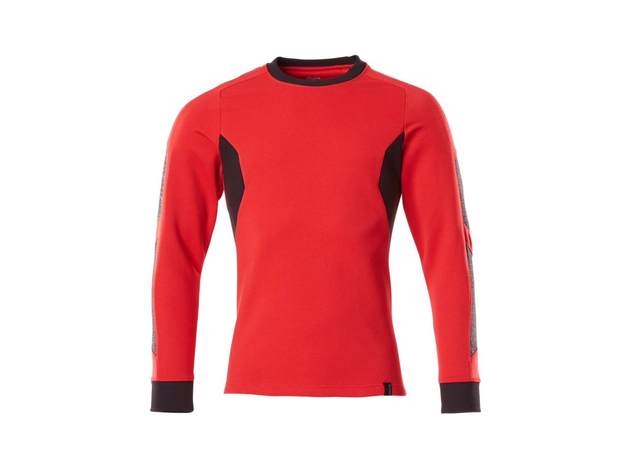 Mascot Sweatshirt signaalrood/zwart 2XLONE