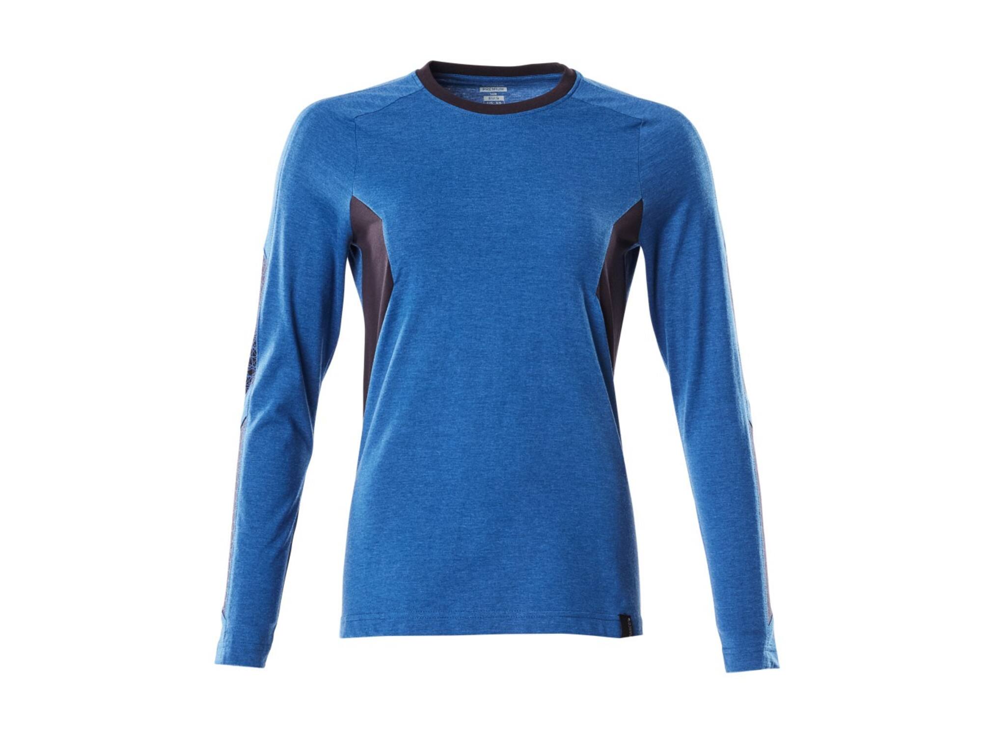 Mascot T-shirt met lange mouwen dames helder blauw/donkermarine 3XLONE