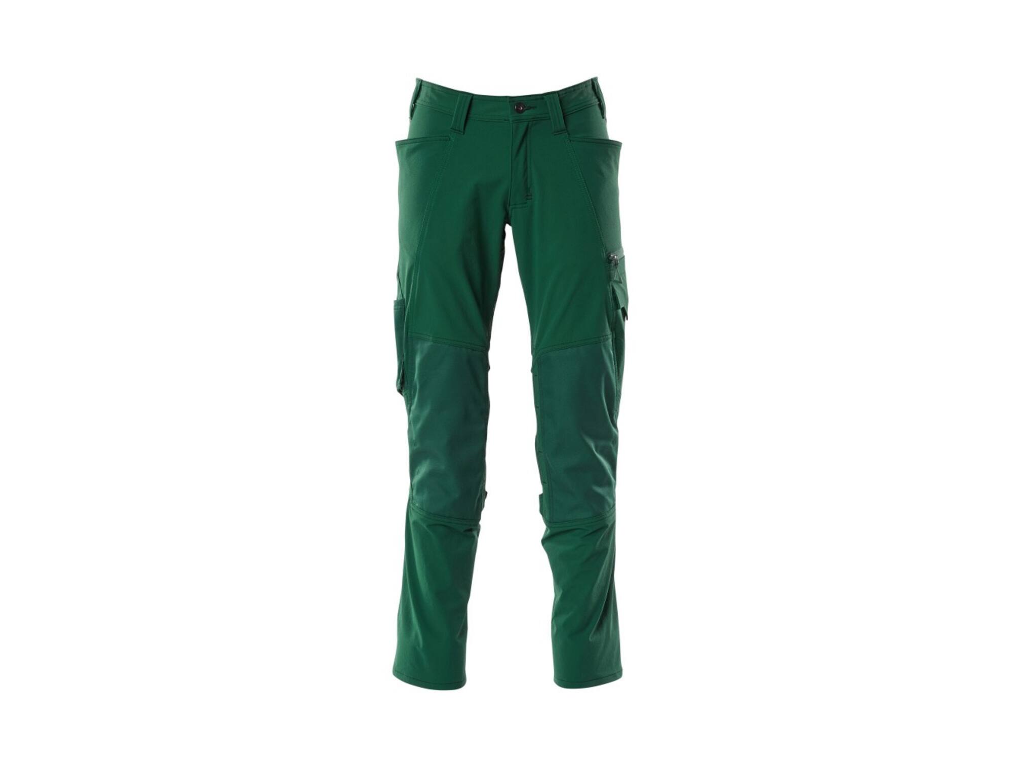 Mascot Broek stretch met kniezakken groen 90C47