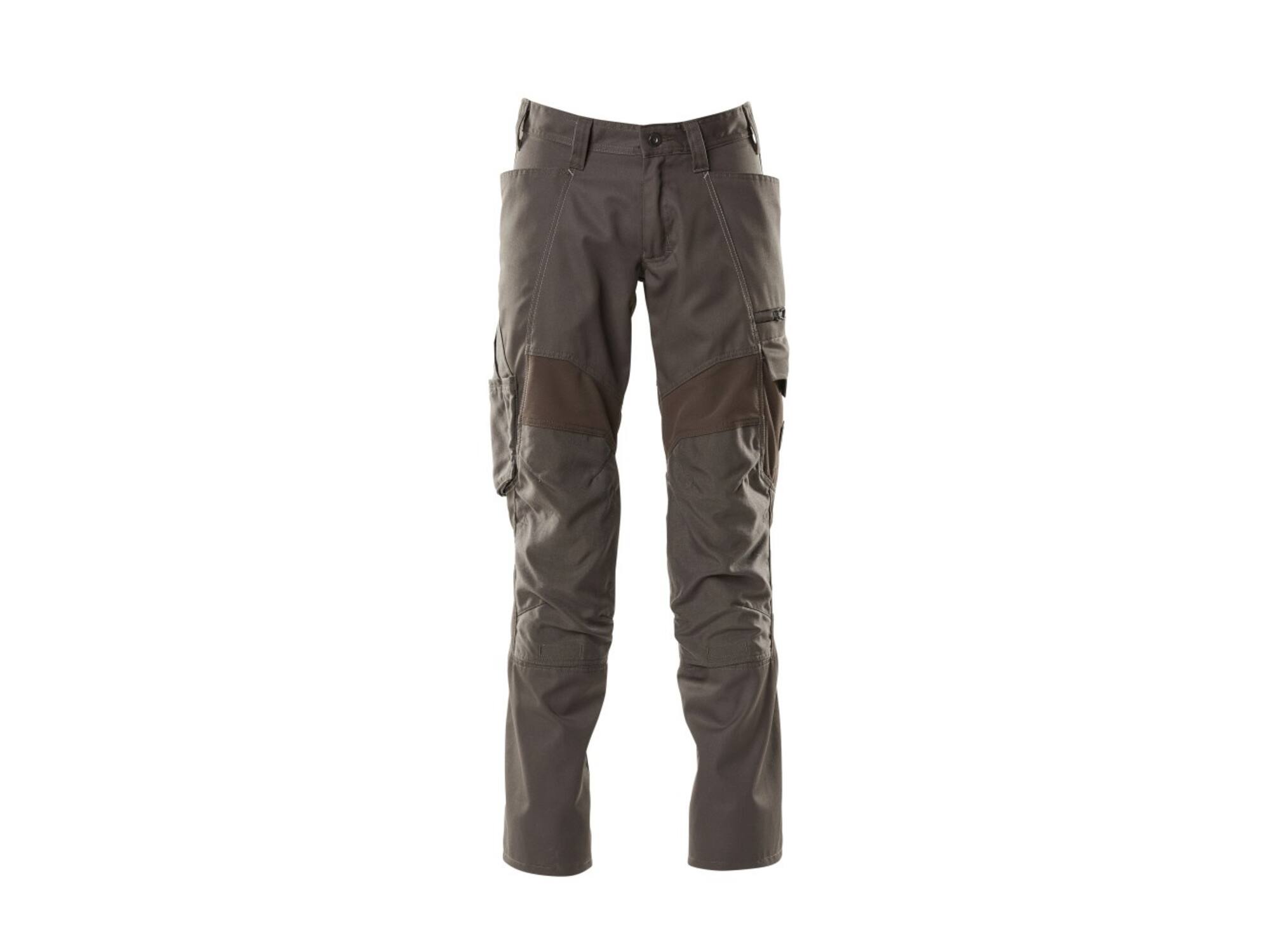 Mascot Broek stretch panelen met kniezakken donkerantraciet 82C45