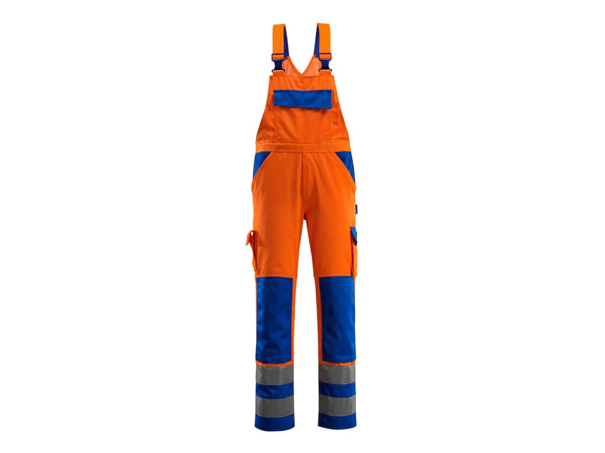 Mascot Barras amerikaanse overall oranje 90C46