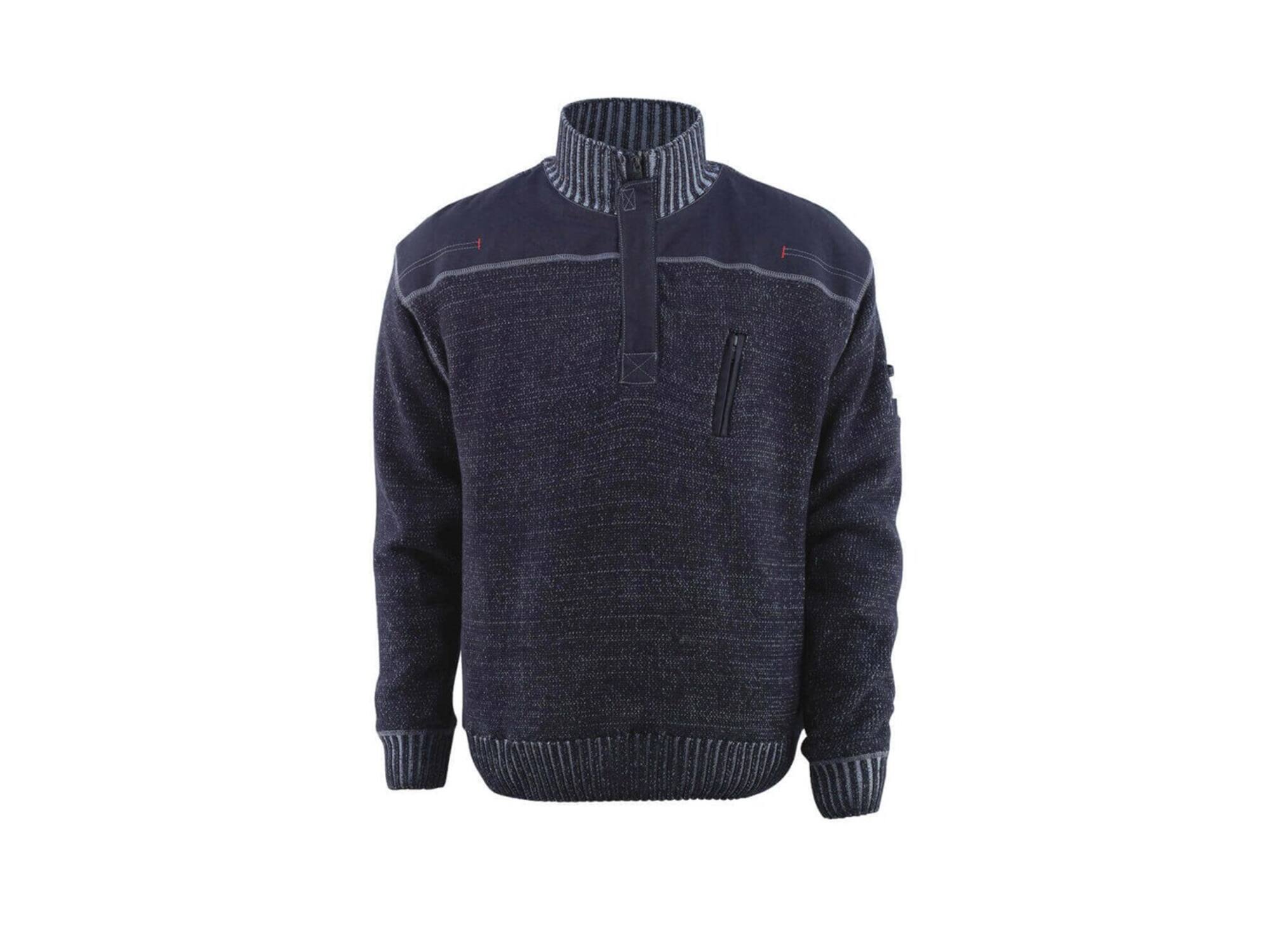 Mascot Naxos pullover blauw grijs L