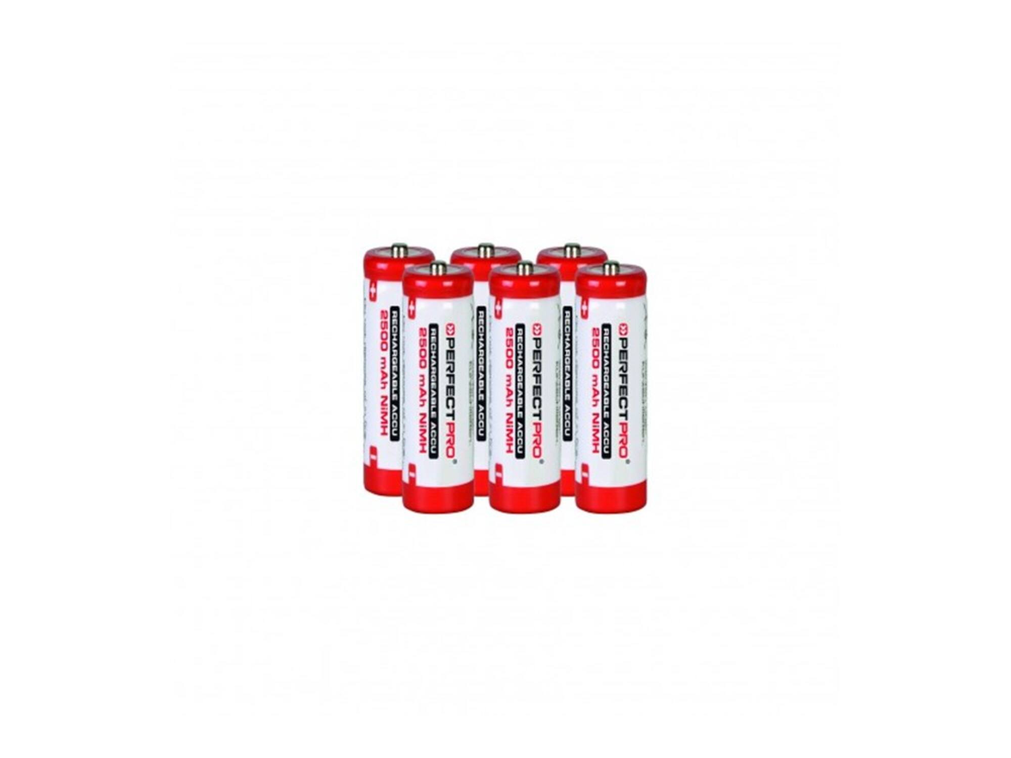 PERFECTPRO Batterijen pakket 6 X AA 2500 MAH