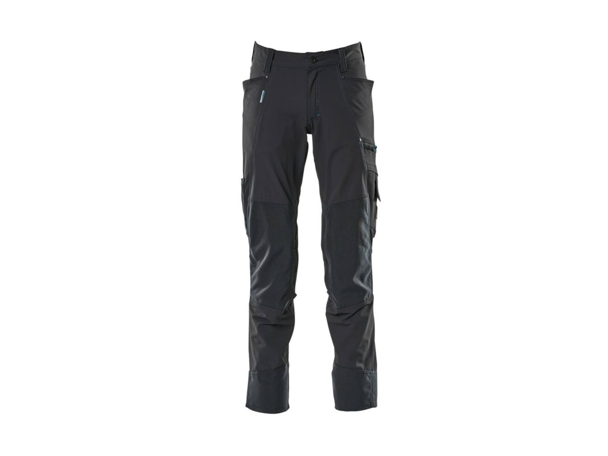 Mascot Werkbroek stretch met kniezakken donker marine 90C48