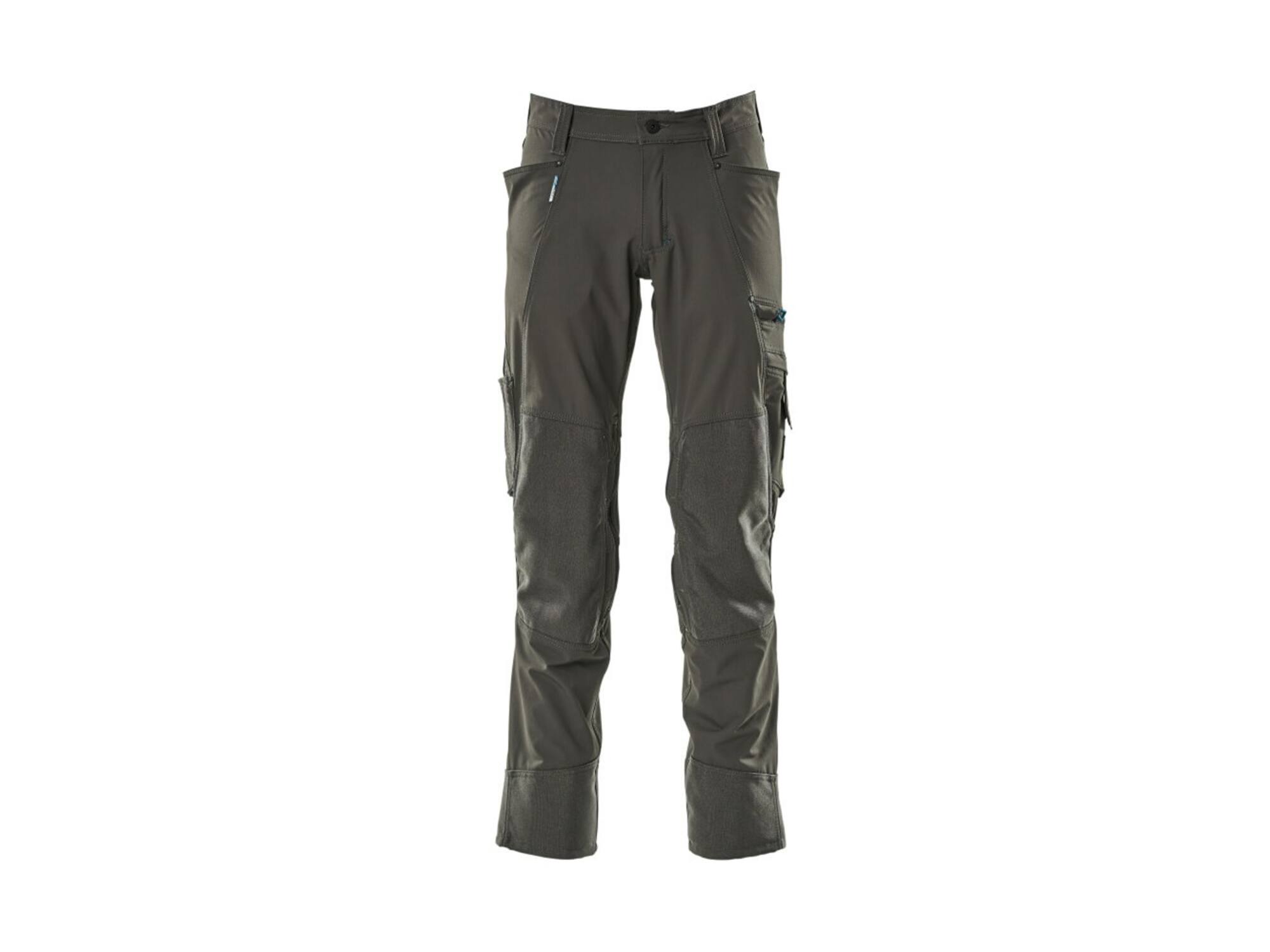 Mascot Werkbroek stretch met kniezakken donker antraciet 76C56