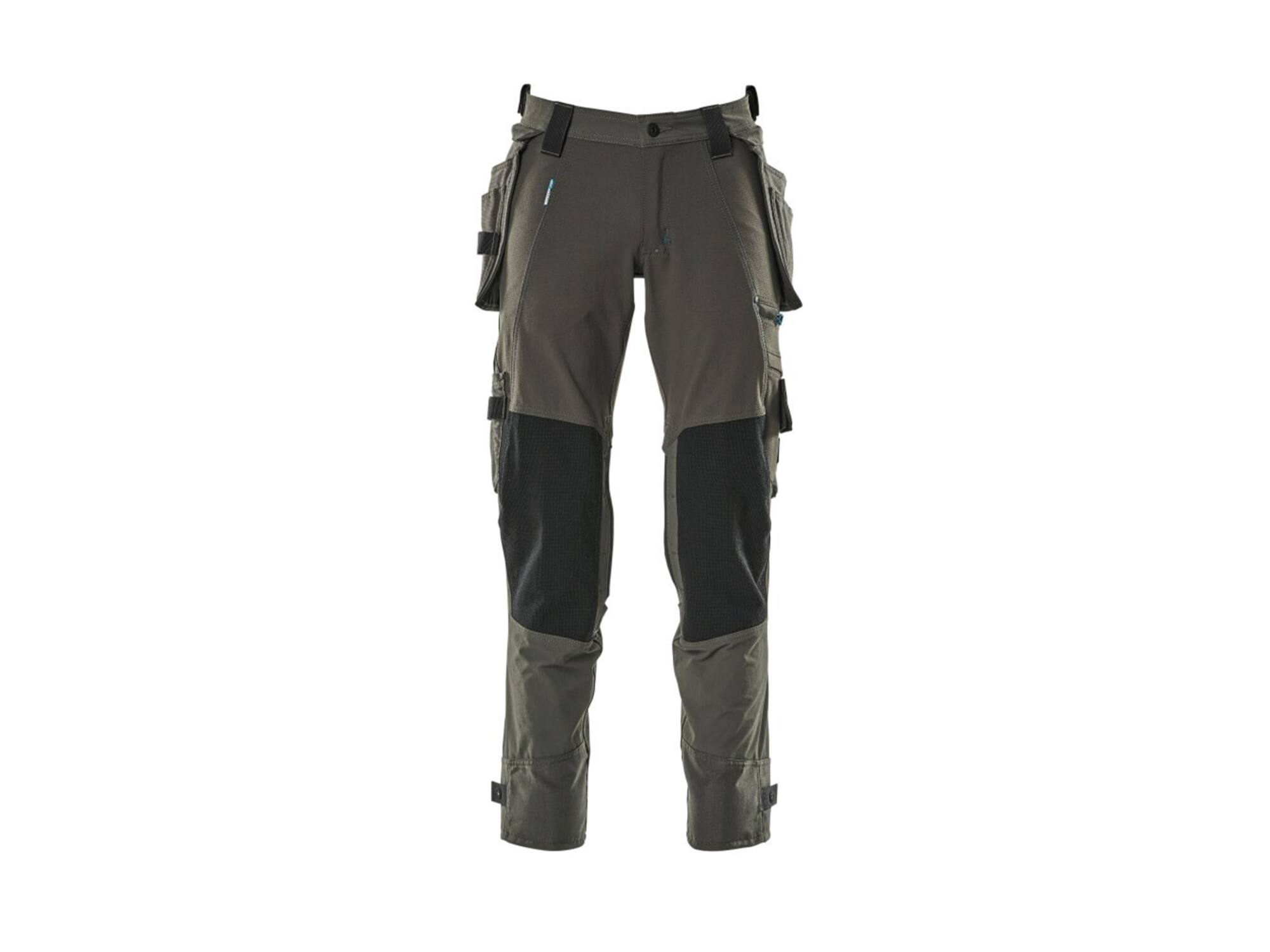 MASCOT Werkbroek stretch met cordura kniezakken DONKER ANTRACIET 82C58