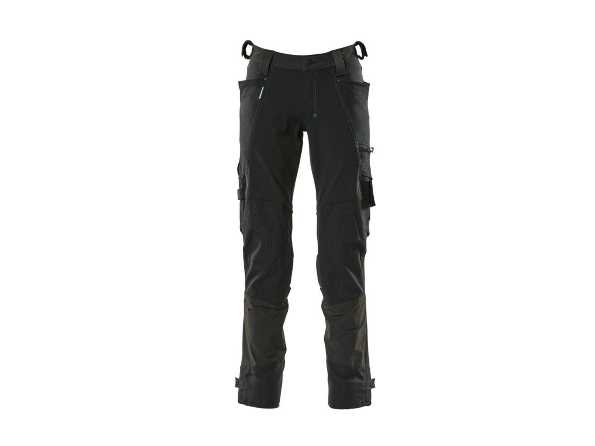 Mascot Werkbroek stretch met cordura kniezakken zwart 76C52