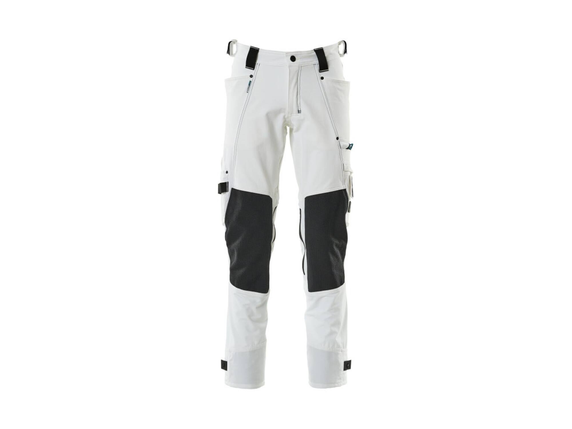 Mascot Werkbroek stretch met cordura kniezakken wit 76C51
