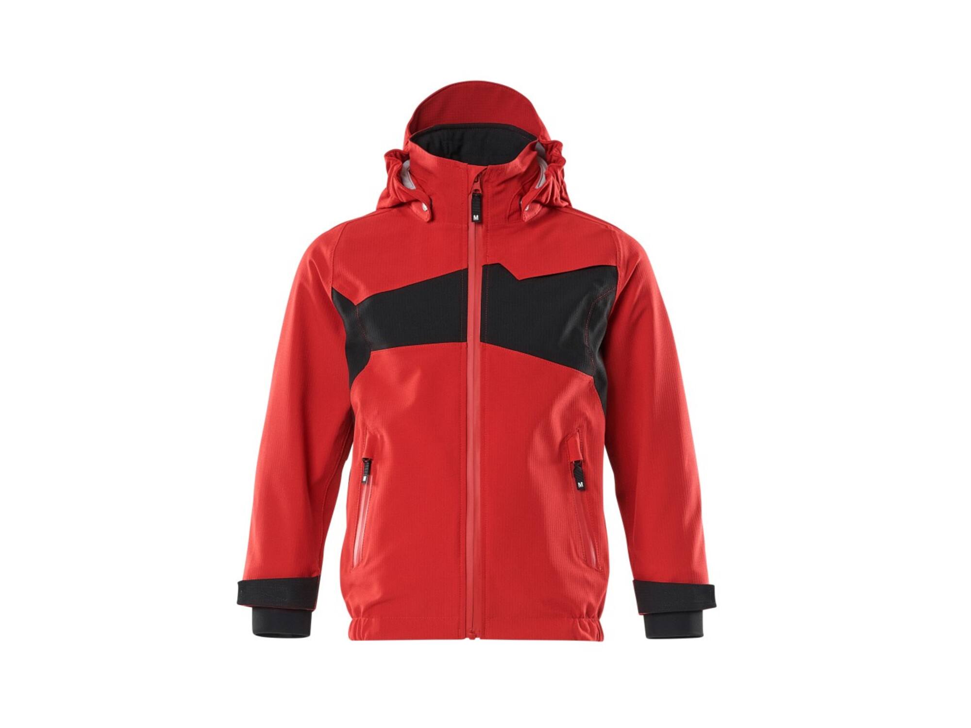 Mascot Softshelljack waterdicht kinderen signaalrood/zwart 152