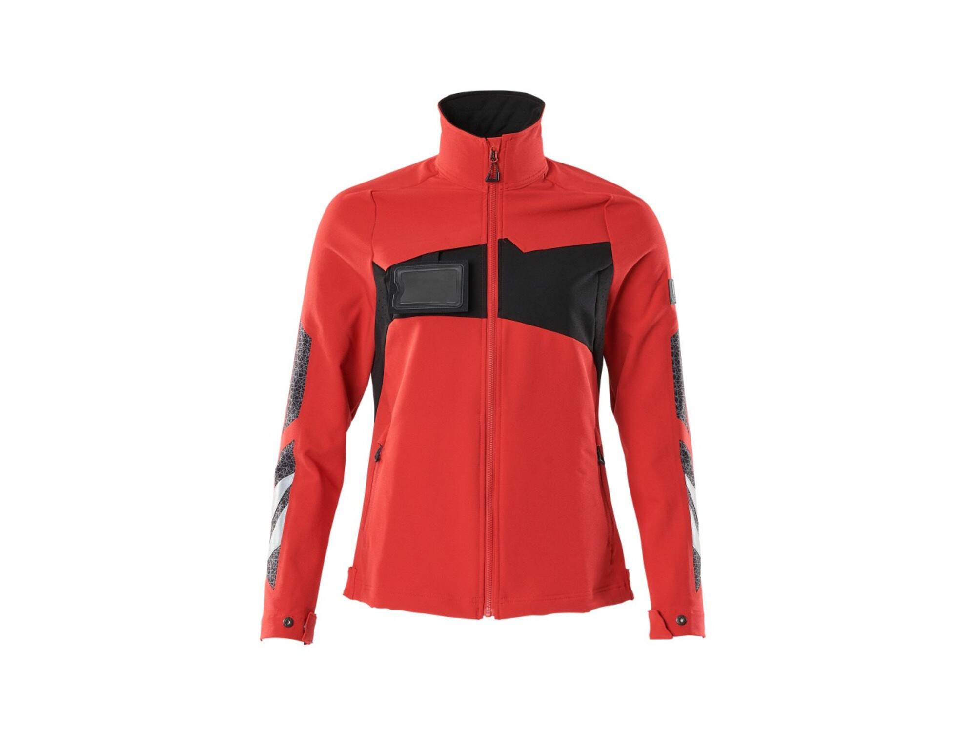 Mascot Jack stretch dames signaalrood/zwart 3XL