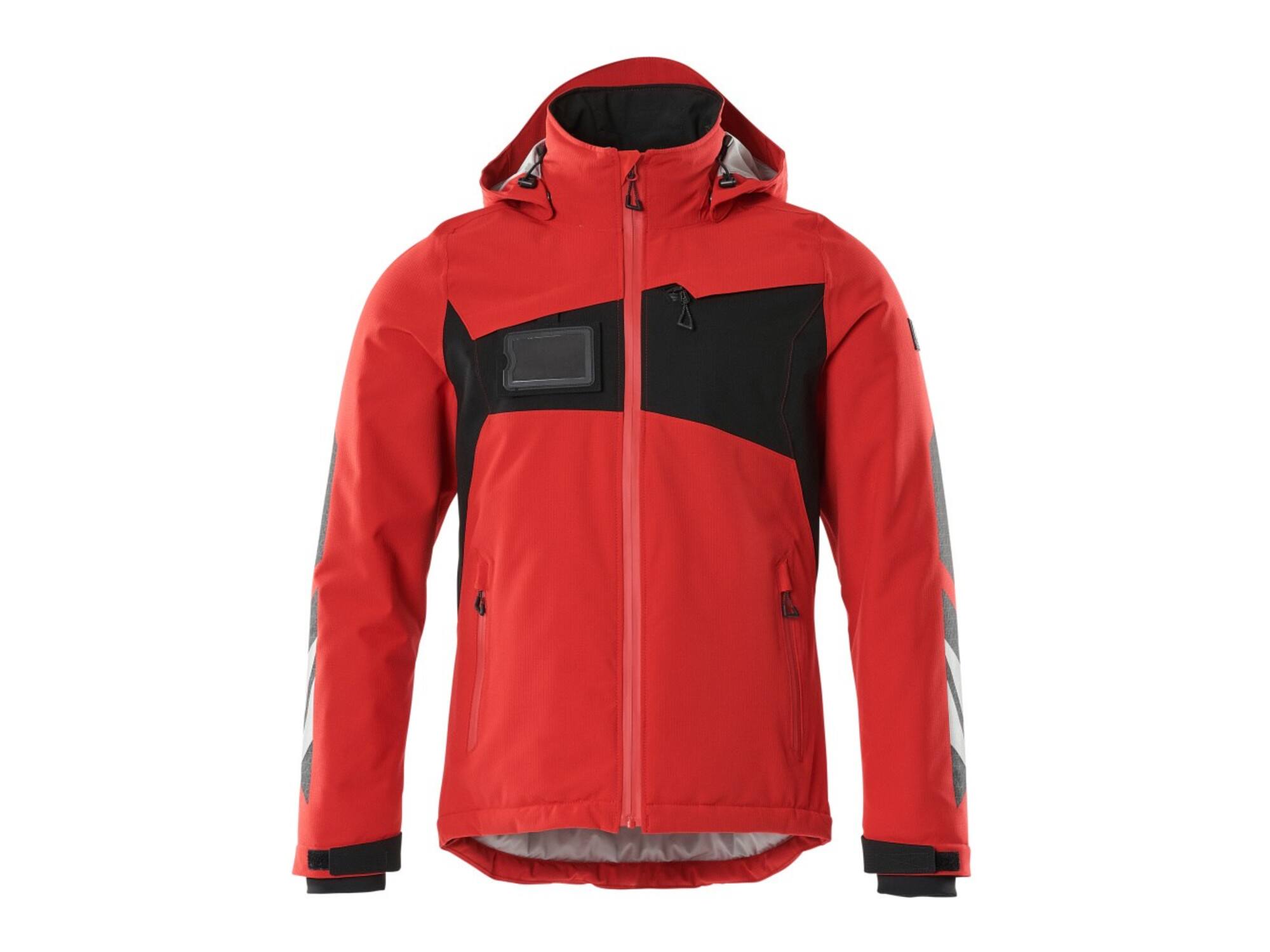 MASCOT Winterjack met climascot SIGNAALROOD/ZWART 3XL