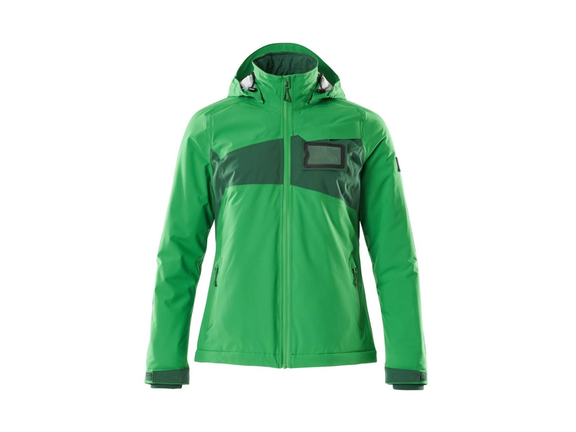Mascot Winterjack met climascot dames helder groen/groen XL