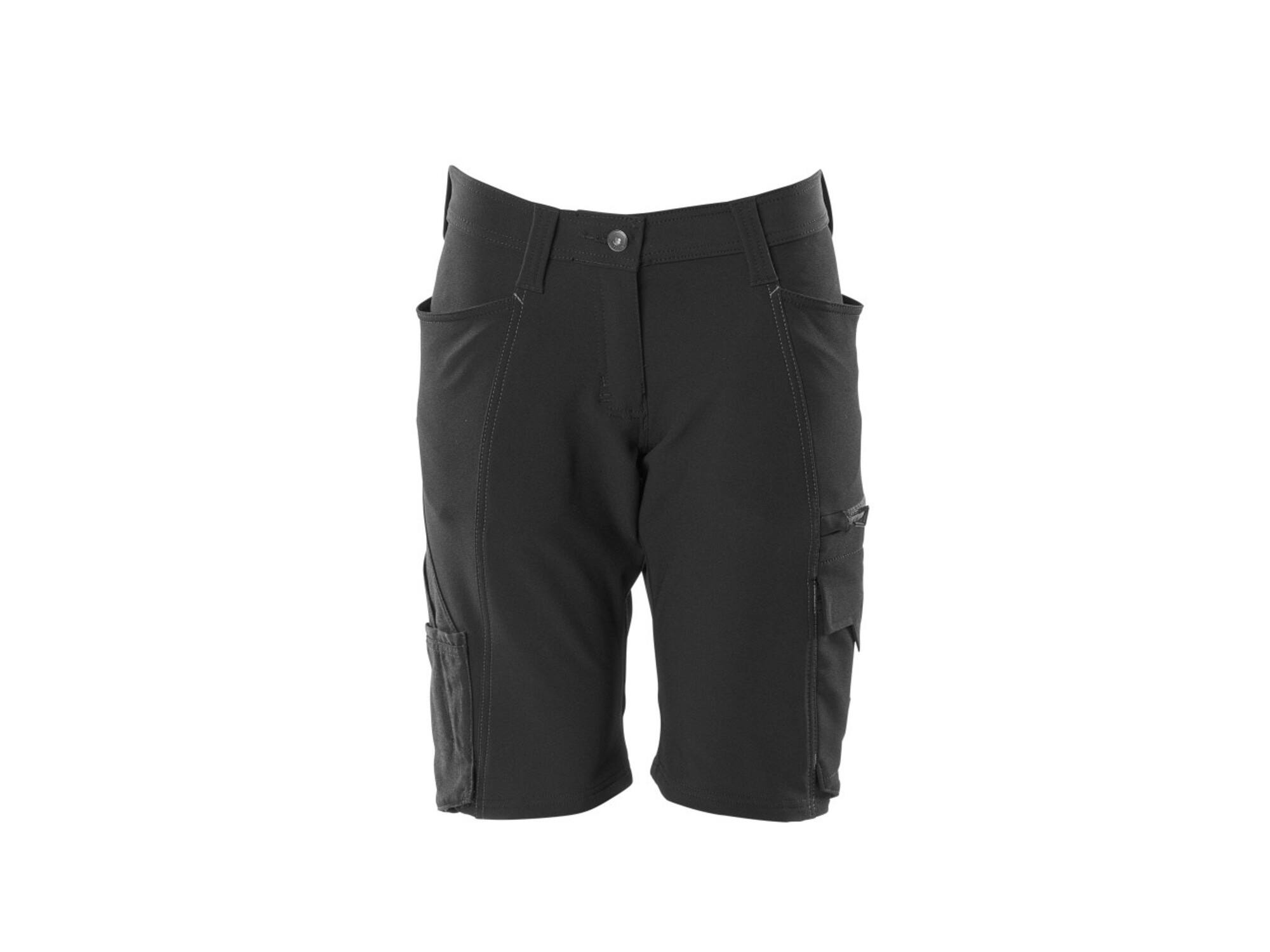 MASCOT Korte werkbroek stretch dames ZWART C52