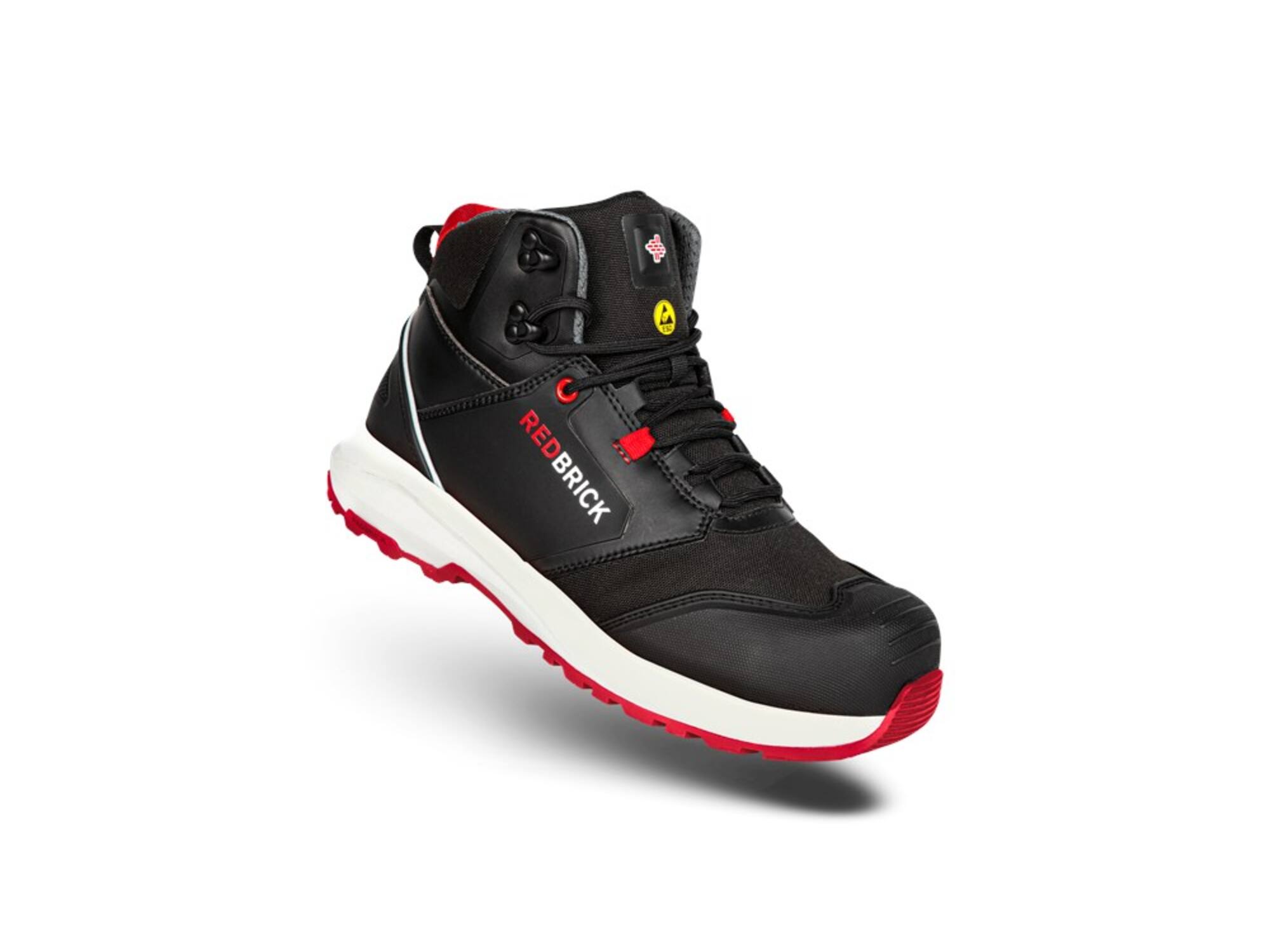 Redbrick Veiligheidsschoen hoog S3 zwart Pulse Overnose High 50