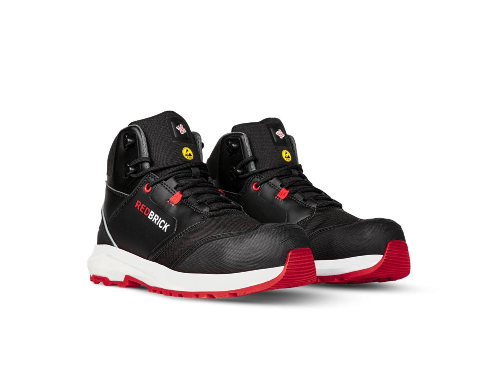 Redbrick Veiligheidsschoen hoog S3 zwart Pulse Overnose High 50