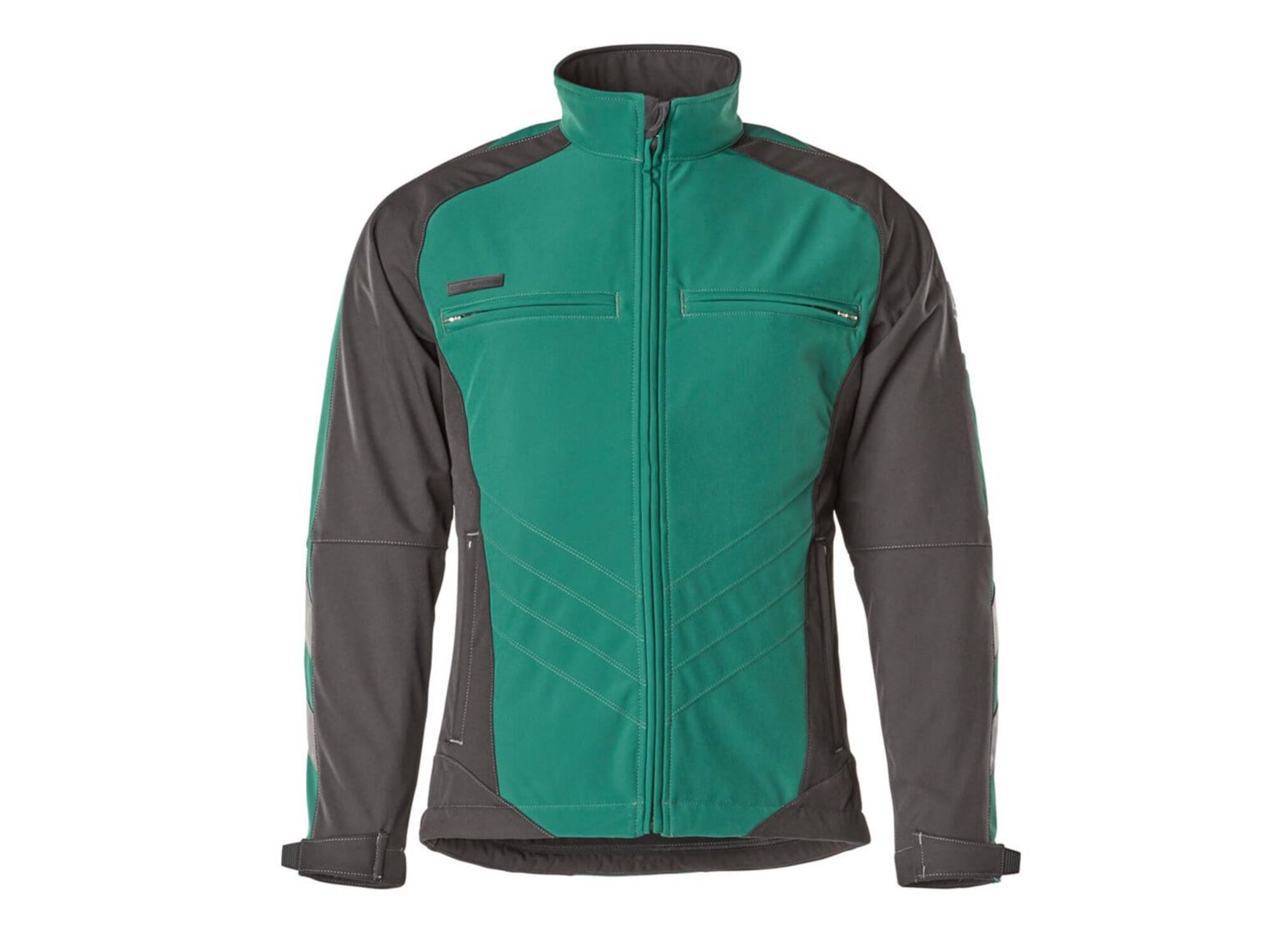 MASCOT Dresden softshell stretchjack GROEN/ZWART XXXXL