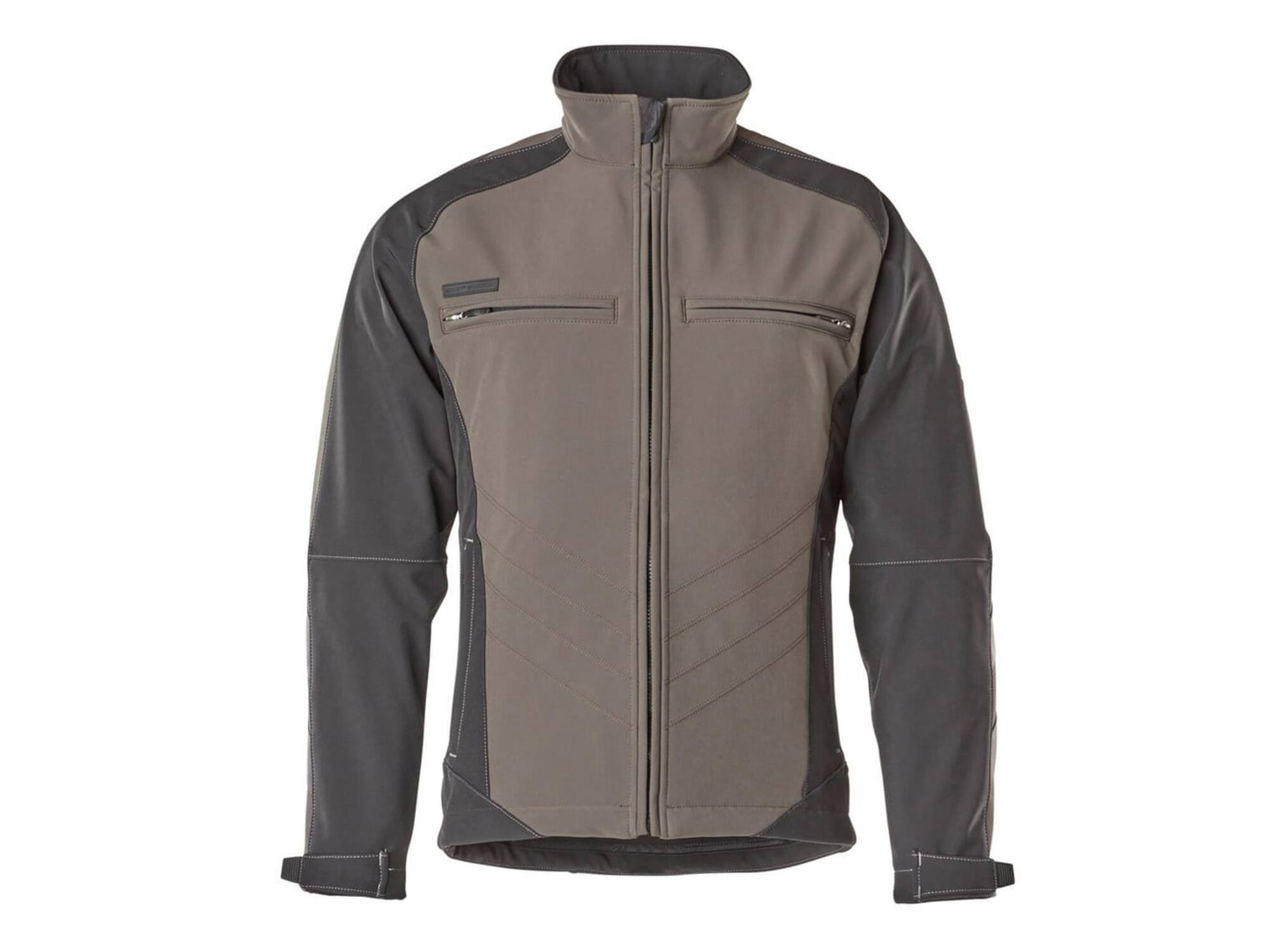 MASCOT Dresden softshell stretchjack D.ANTRACIET/ZWART XL