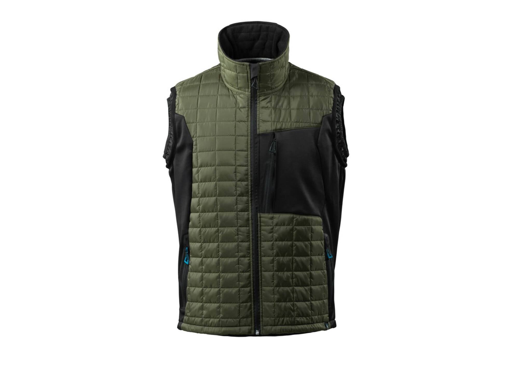 MASCOT Bodywarmer met climascot MOSGROEN/ZWART L