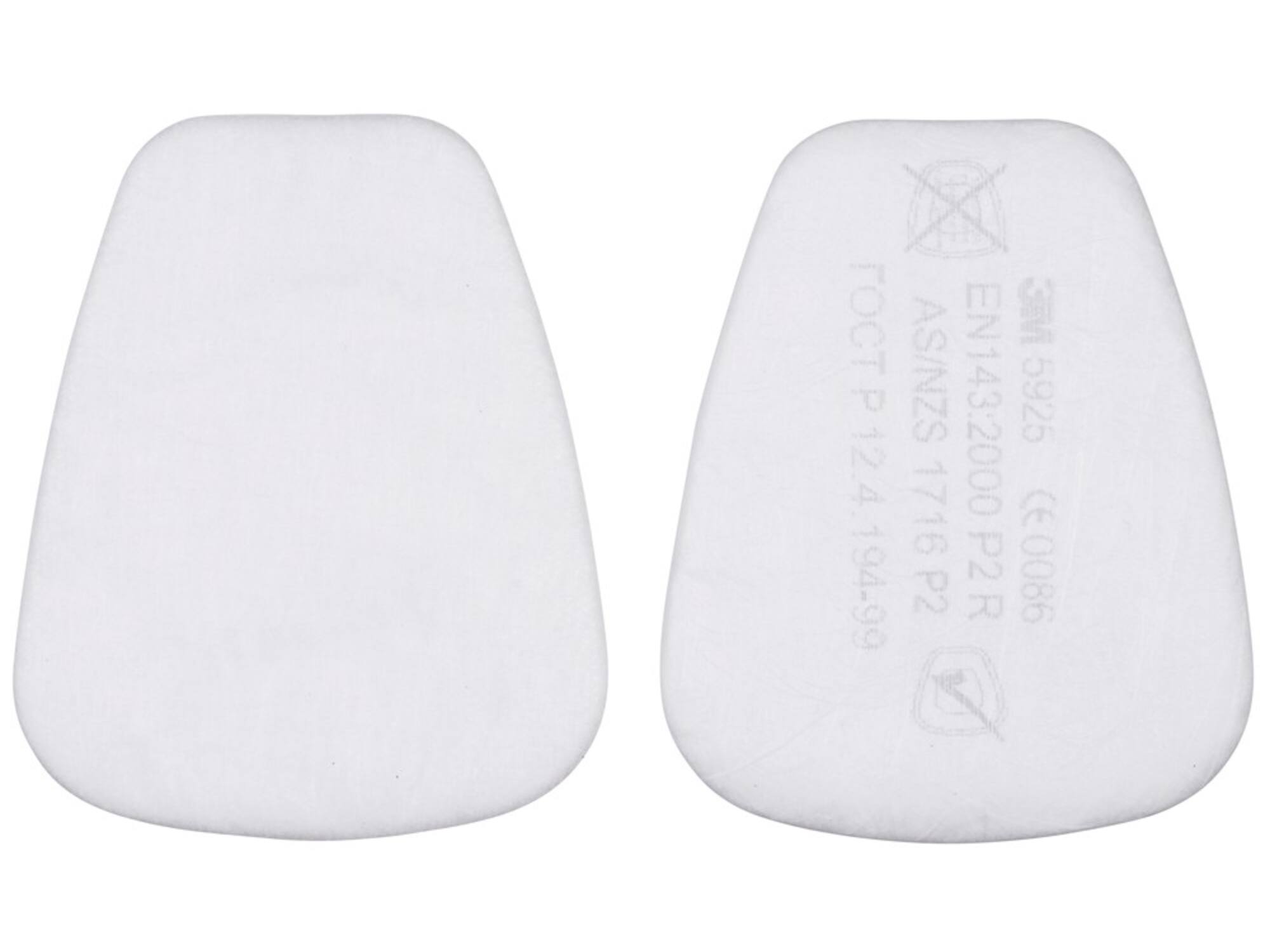 3M Stoffilter 5925 P2R 2 stuks