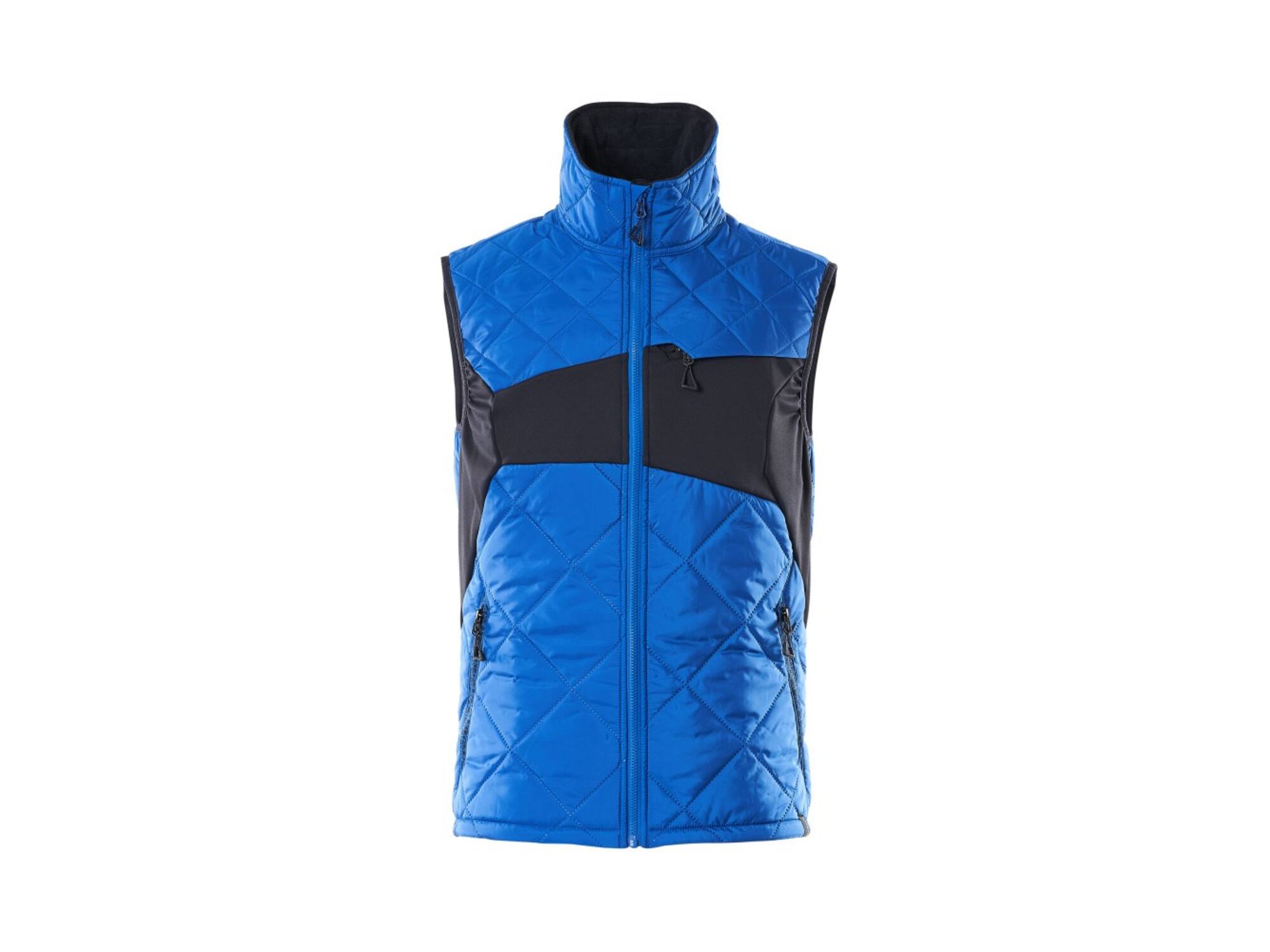 Mascot Winterbodywarmer met climascot helder blauw/donkermarine 4XL