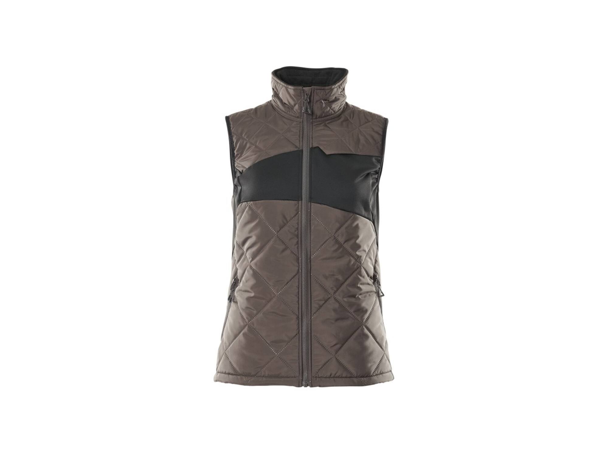Mascot Winterbodywarmer met climascot dames donkerantraciet/zwart L