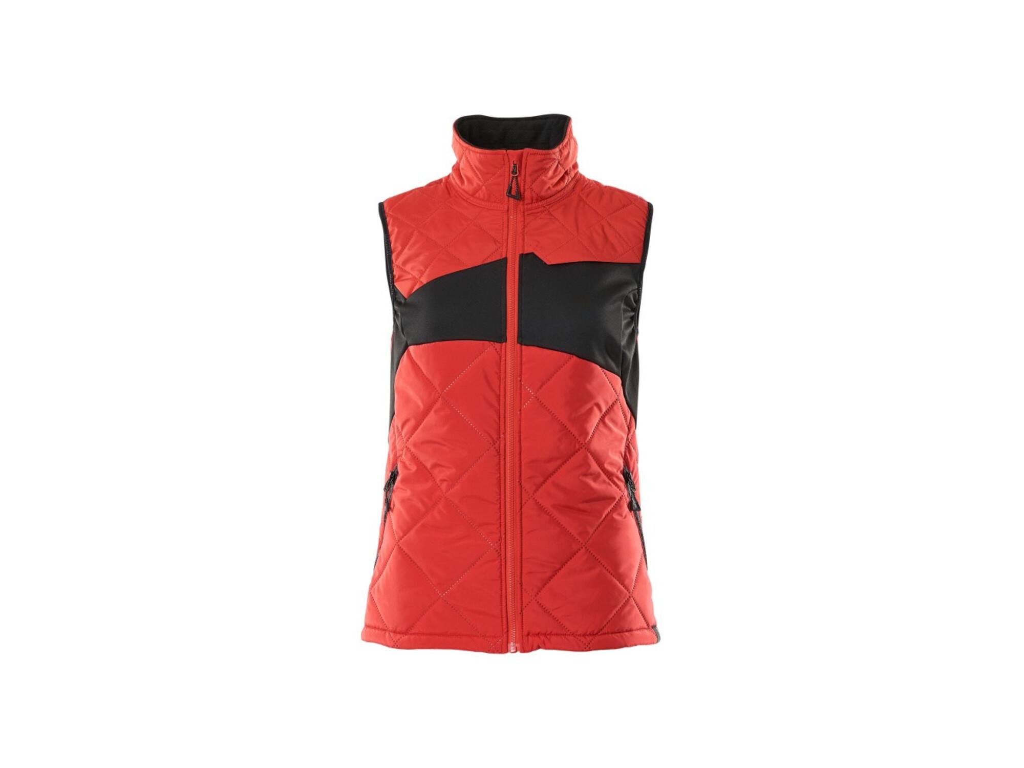 Mascot Winterbodywarmer met climascot dames signaalrood/zwart XS