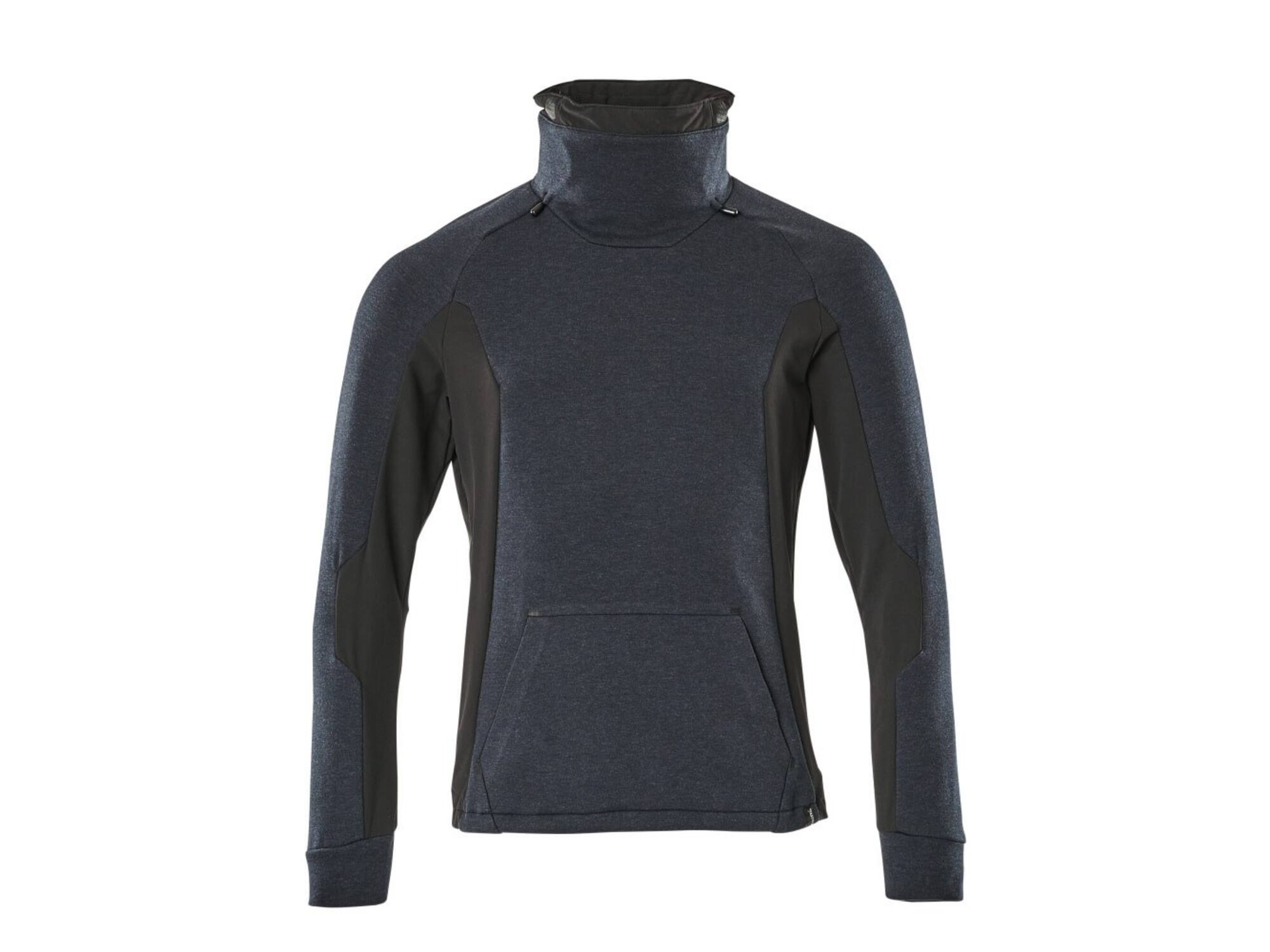 Mascot Sweatshirt met hoge verstelbare kraag donker marine/zwart S