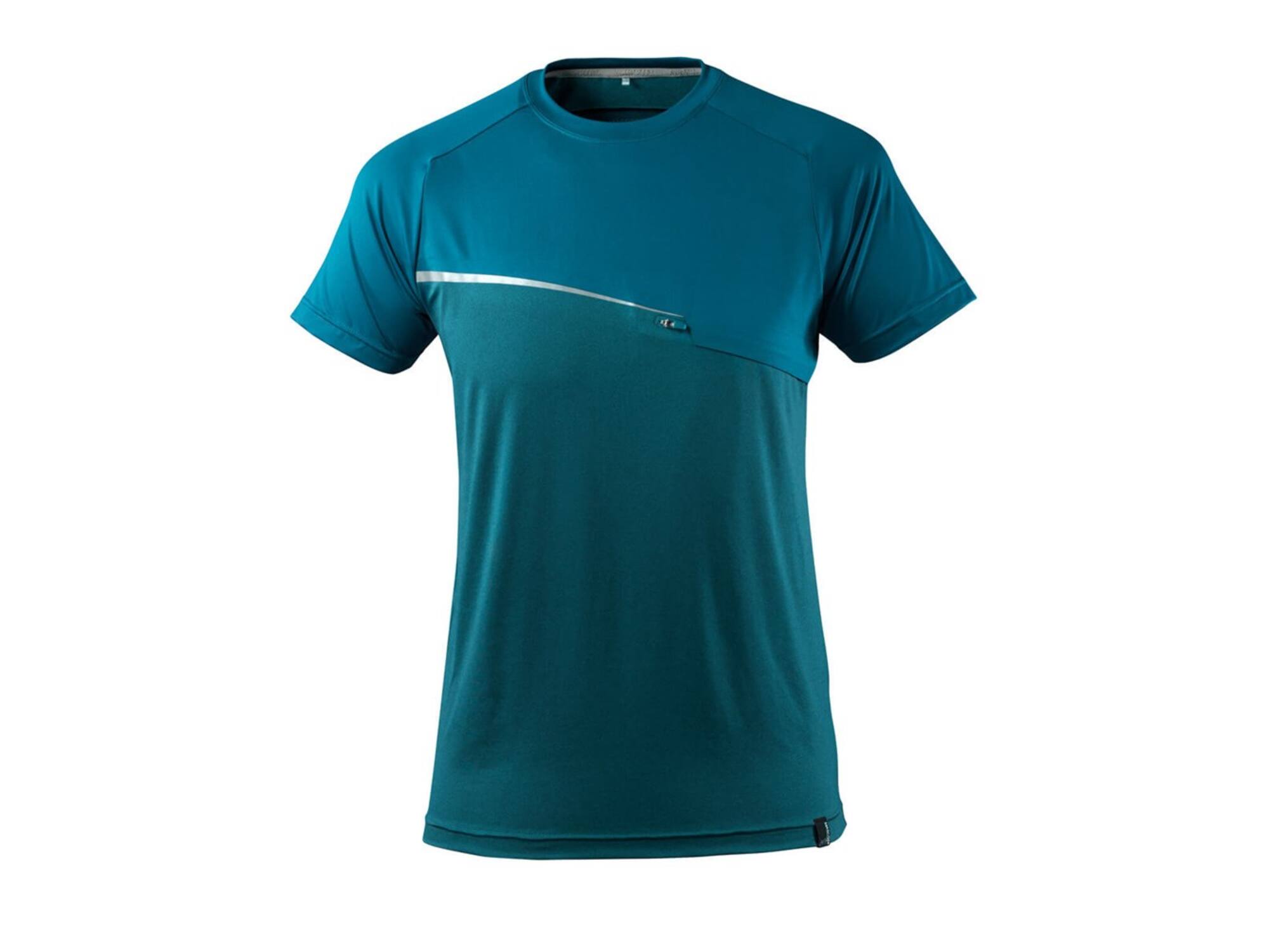 Mascot T-shirt met borstzak donkerpetrol M