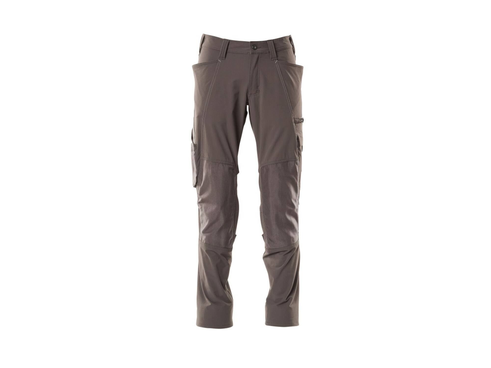 Mascot Werkbroek stretch met kniezakken donkerantraciet 82C49