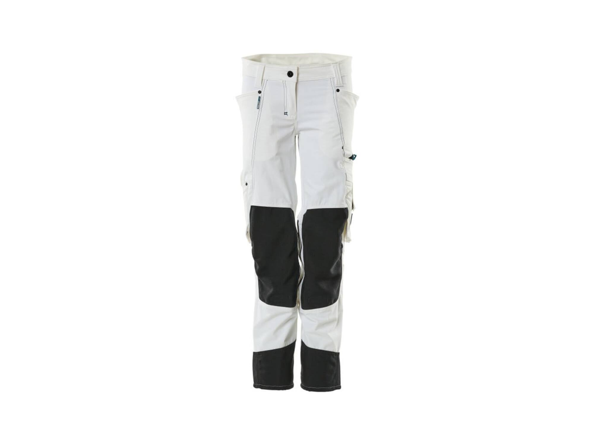 MASCOT Werkbroek dames stretch met kniezakken WIT 82C54