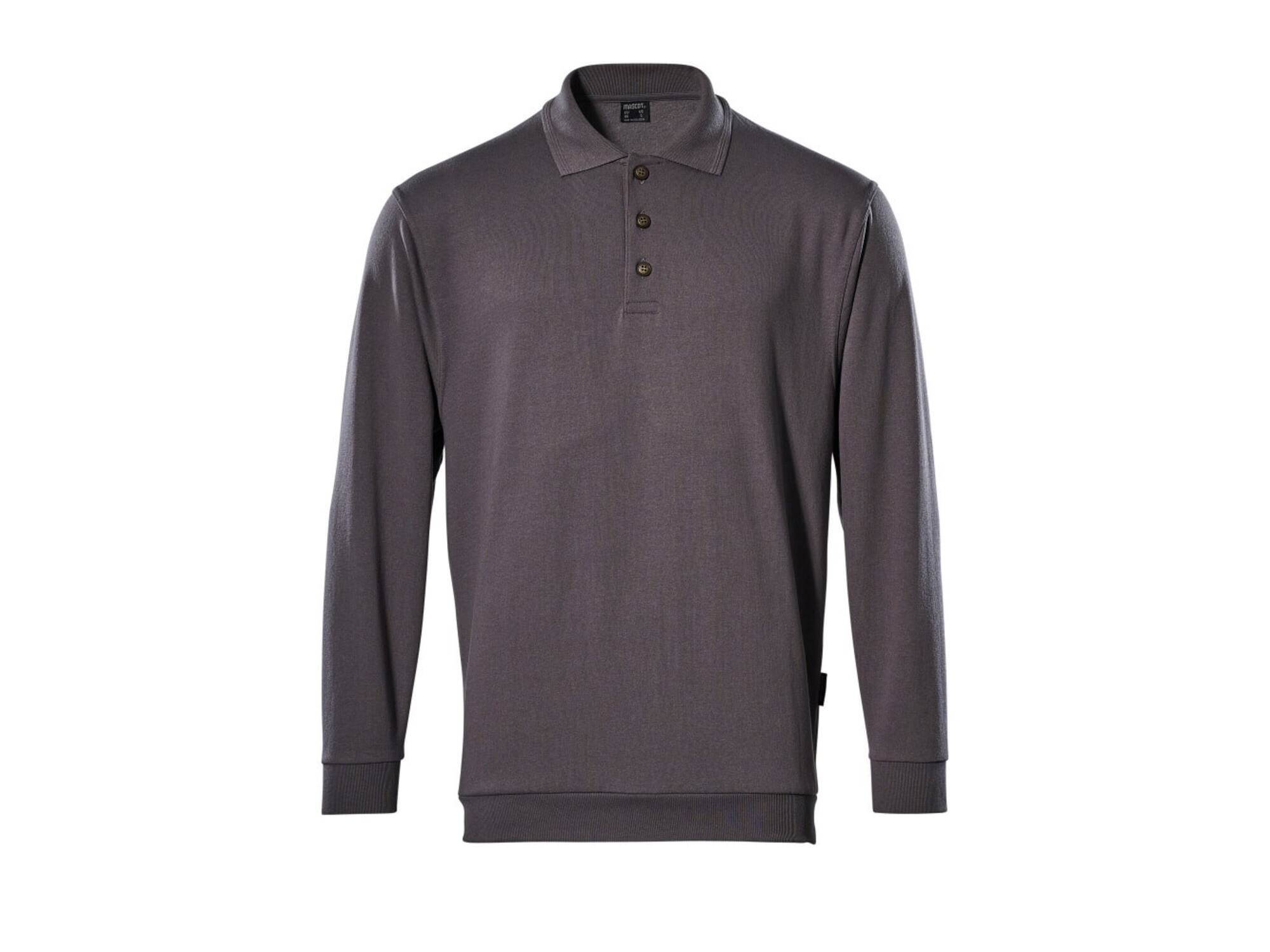 MASCOT Trinidad polo sweatshirt ANTRACIET S